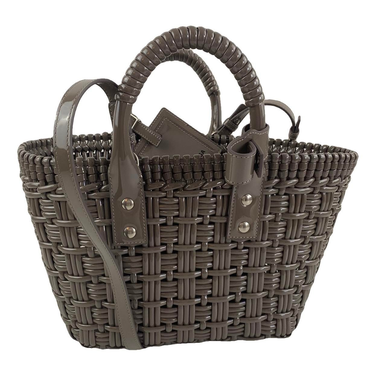Bistro Panier leather tote