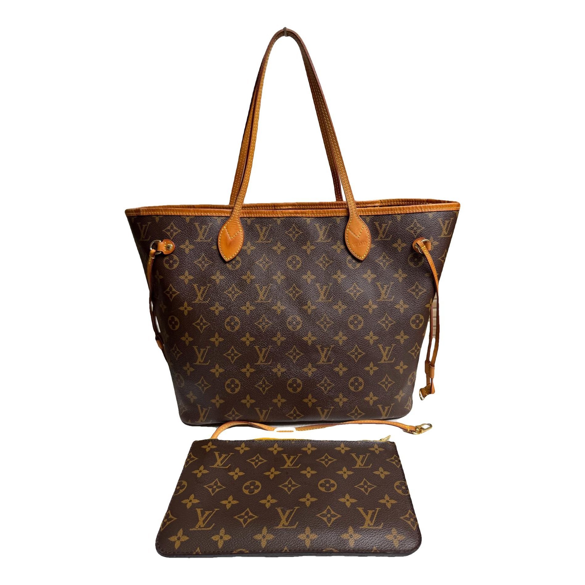 Neverfull leather handbag