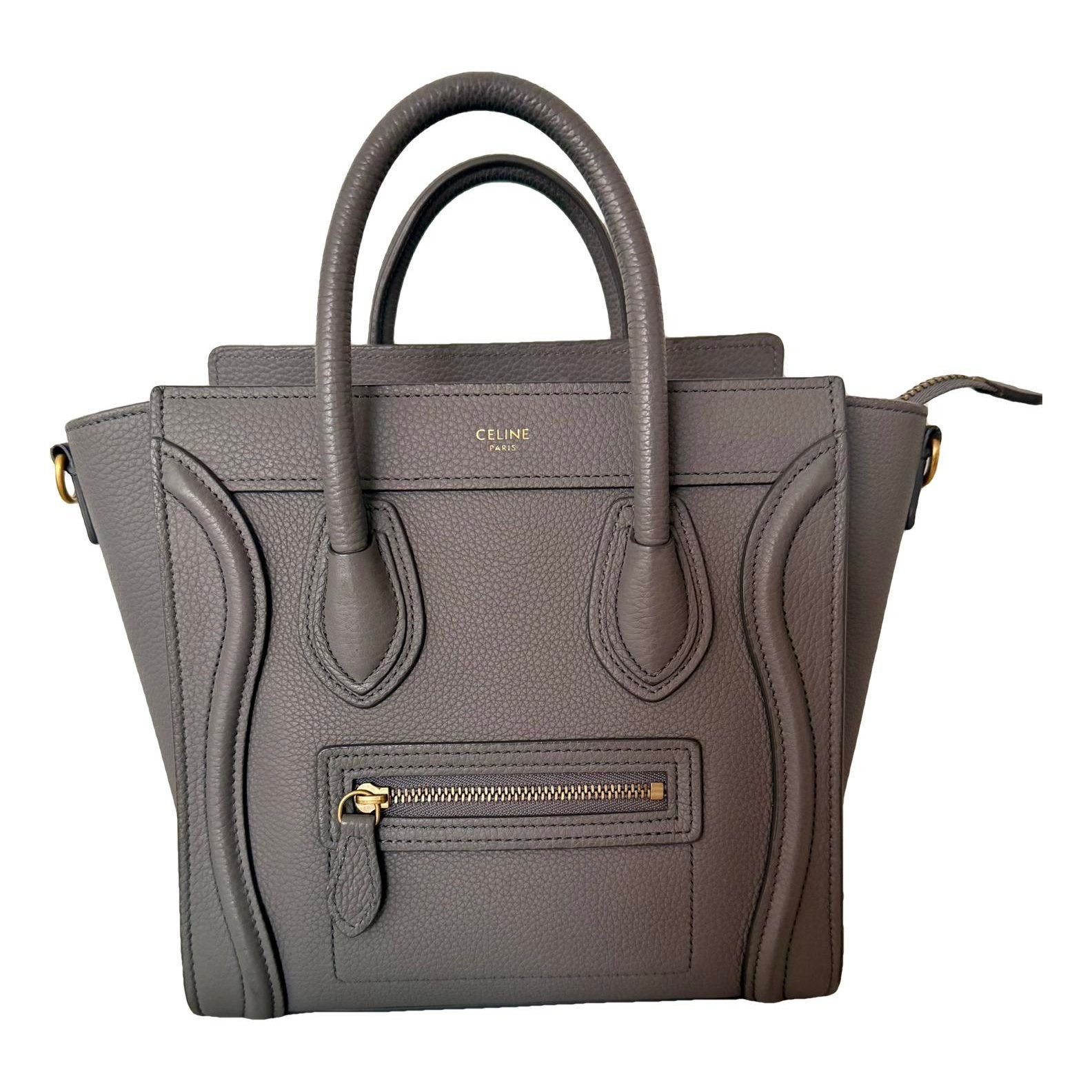 Luggage leather handbag