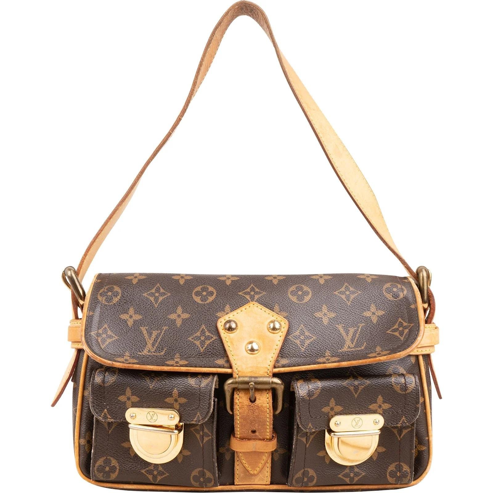 Louis Vuitton Hudson leather handbag