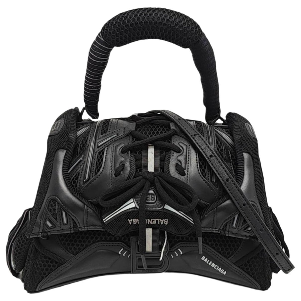 Hourglass cloth handbag