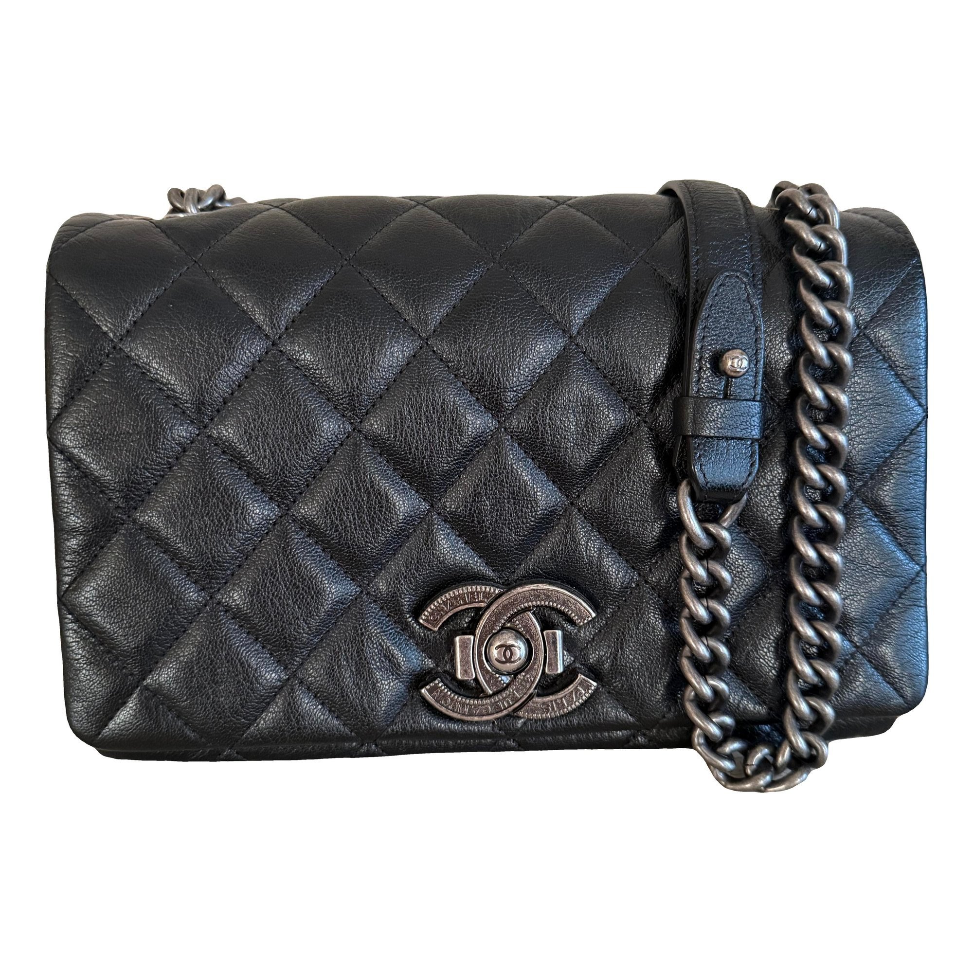 Pondichery leather handbag