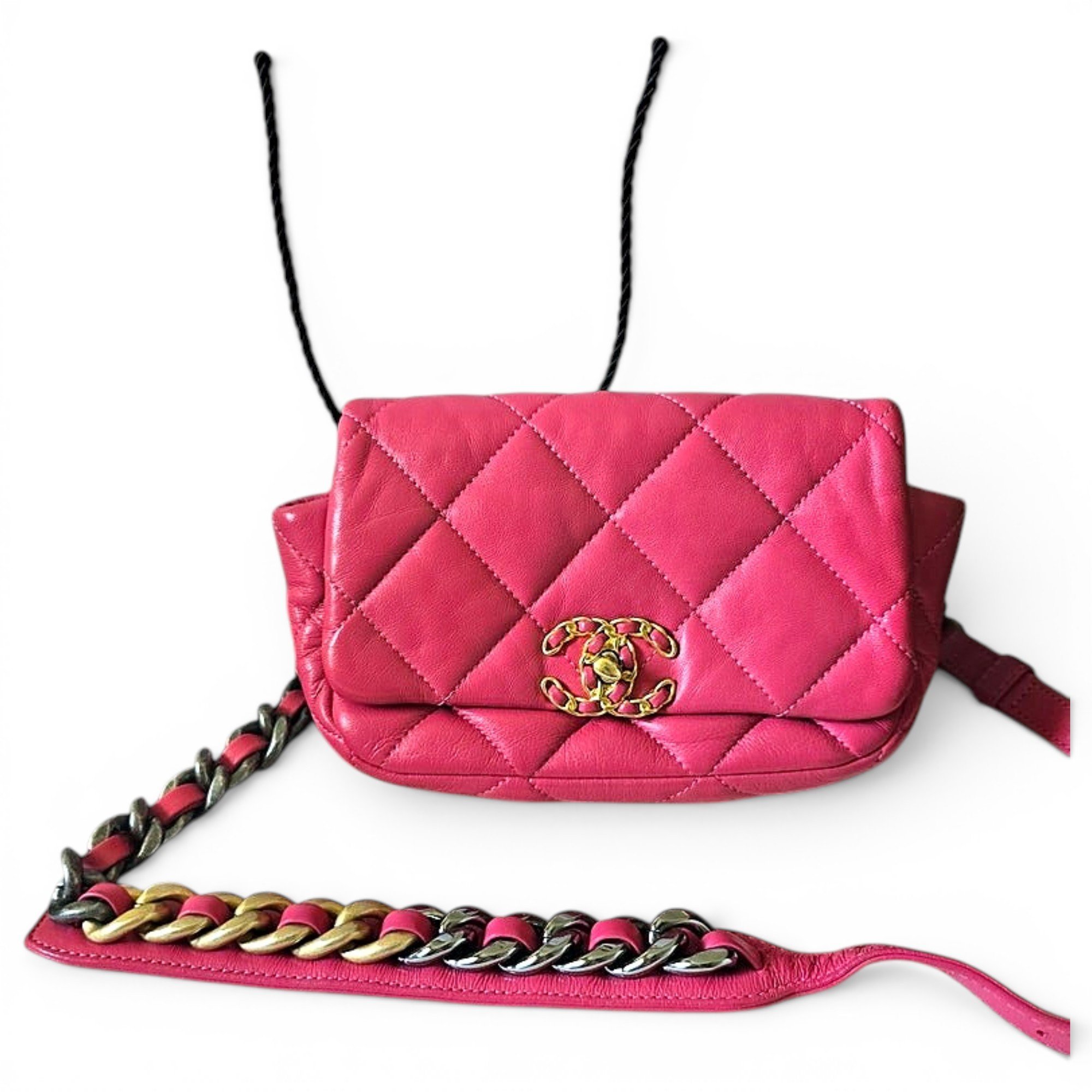 Leather mini bag