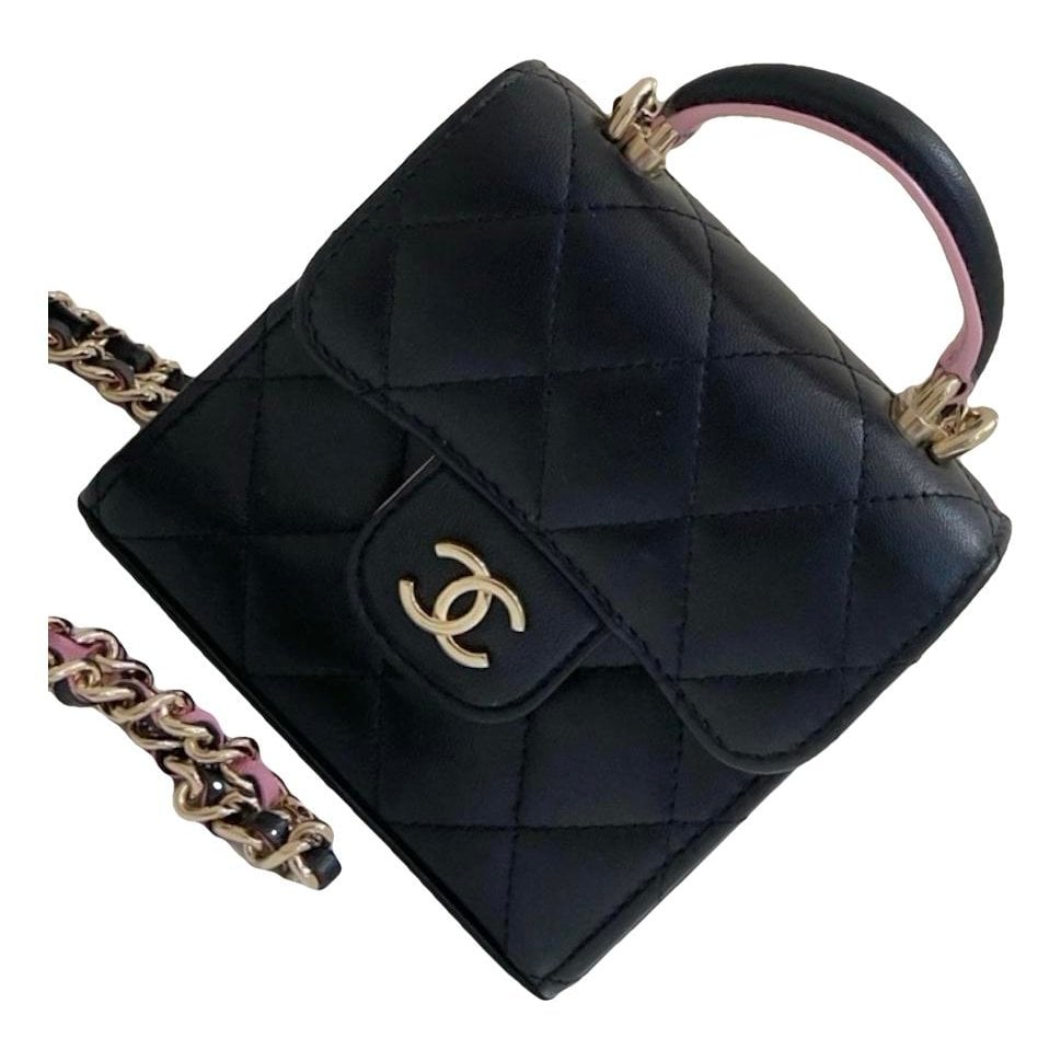 Timeless Classique Top Handle leather handbag