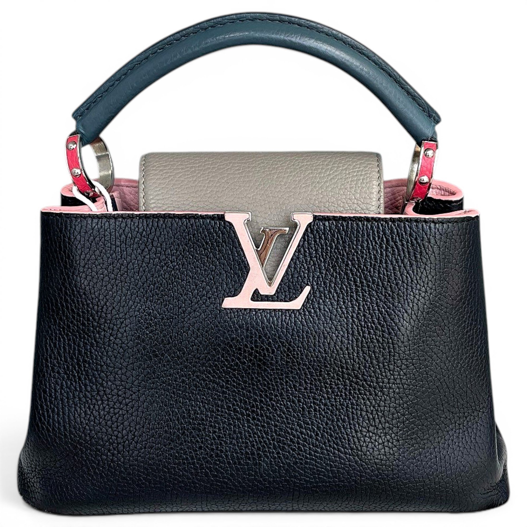 Capucines leather handbag
