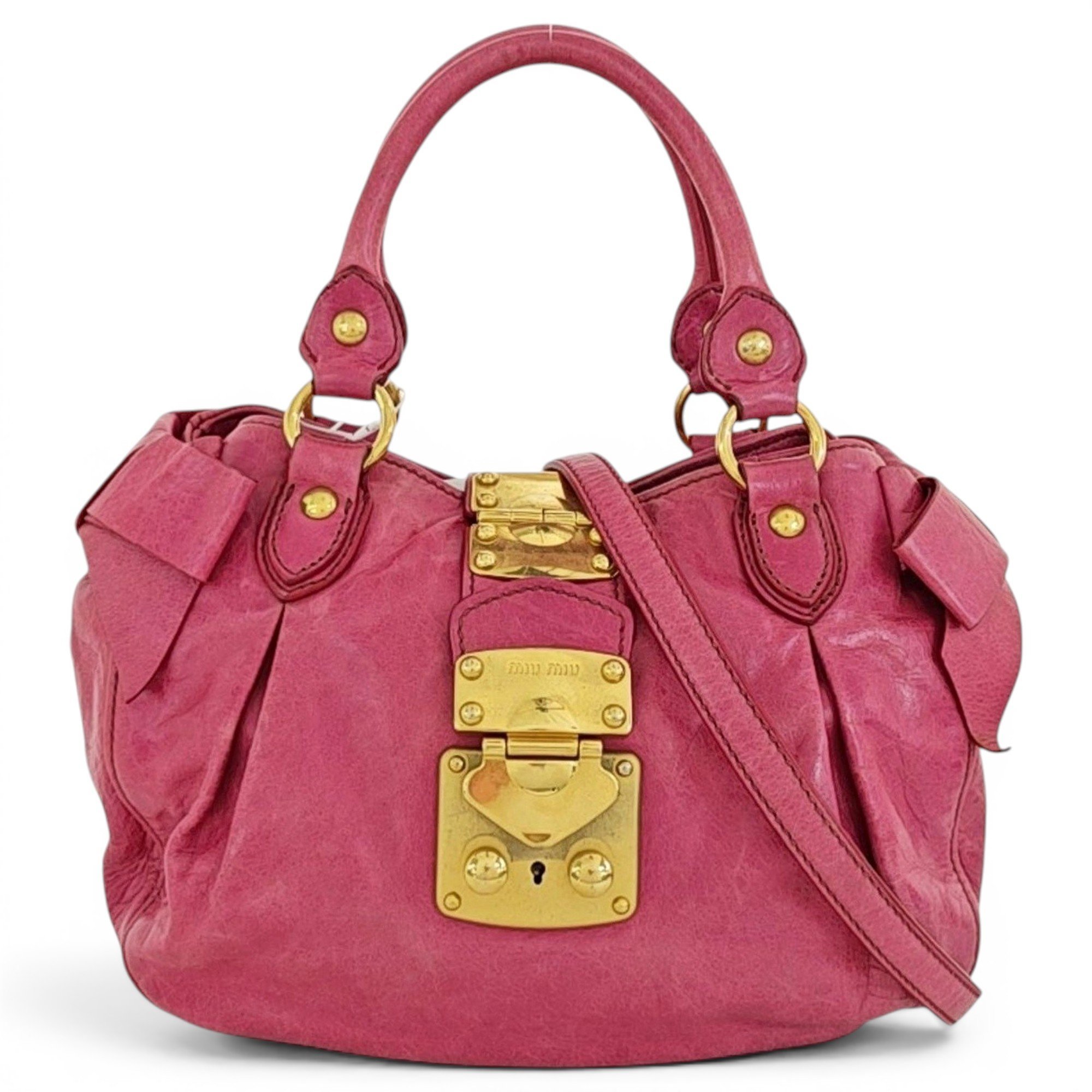 Leather handbag