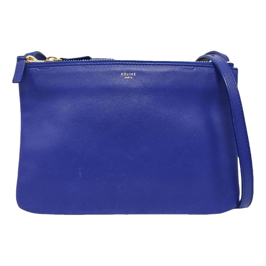 Trio leather crossbody bag