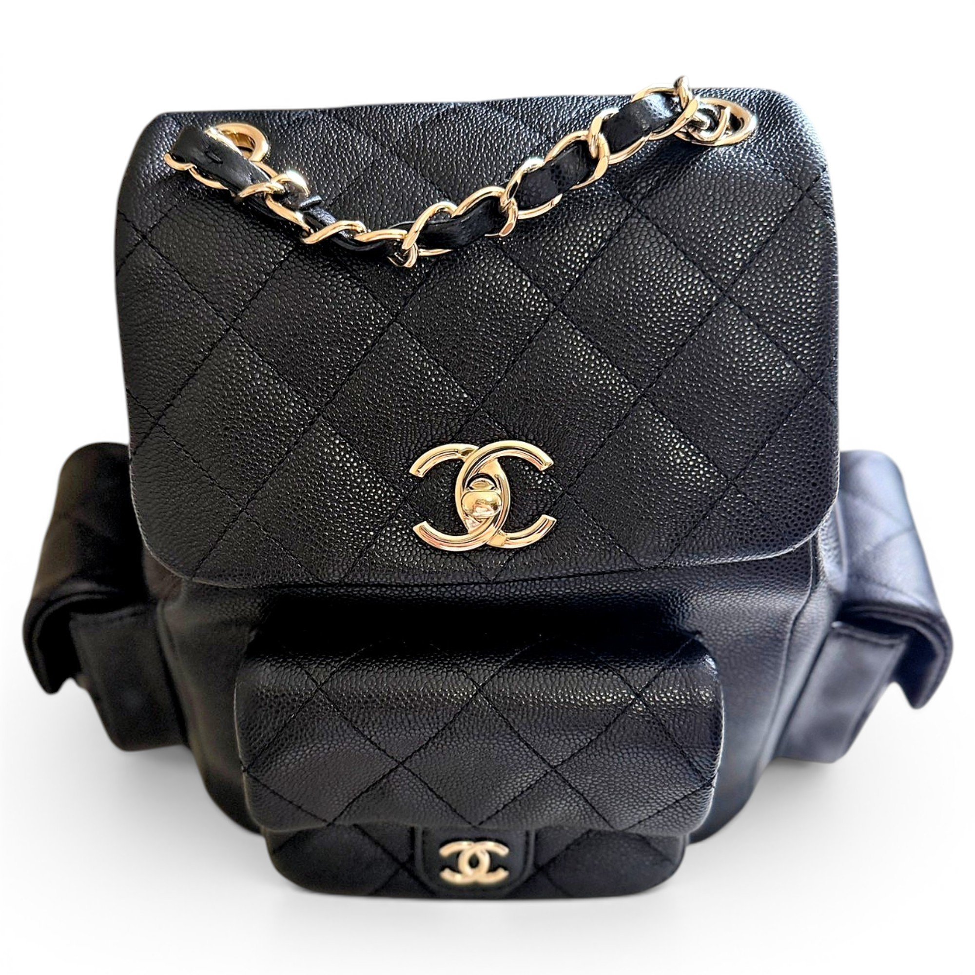 Duma leather backpack