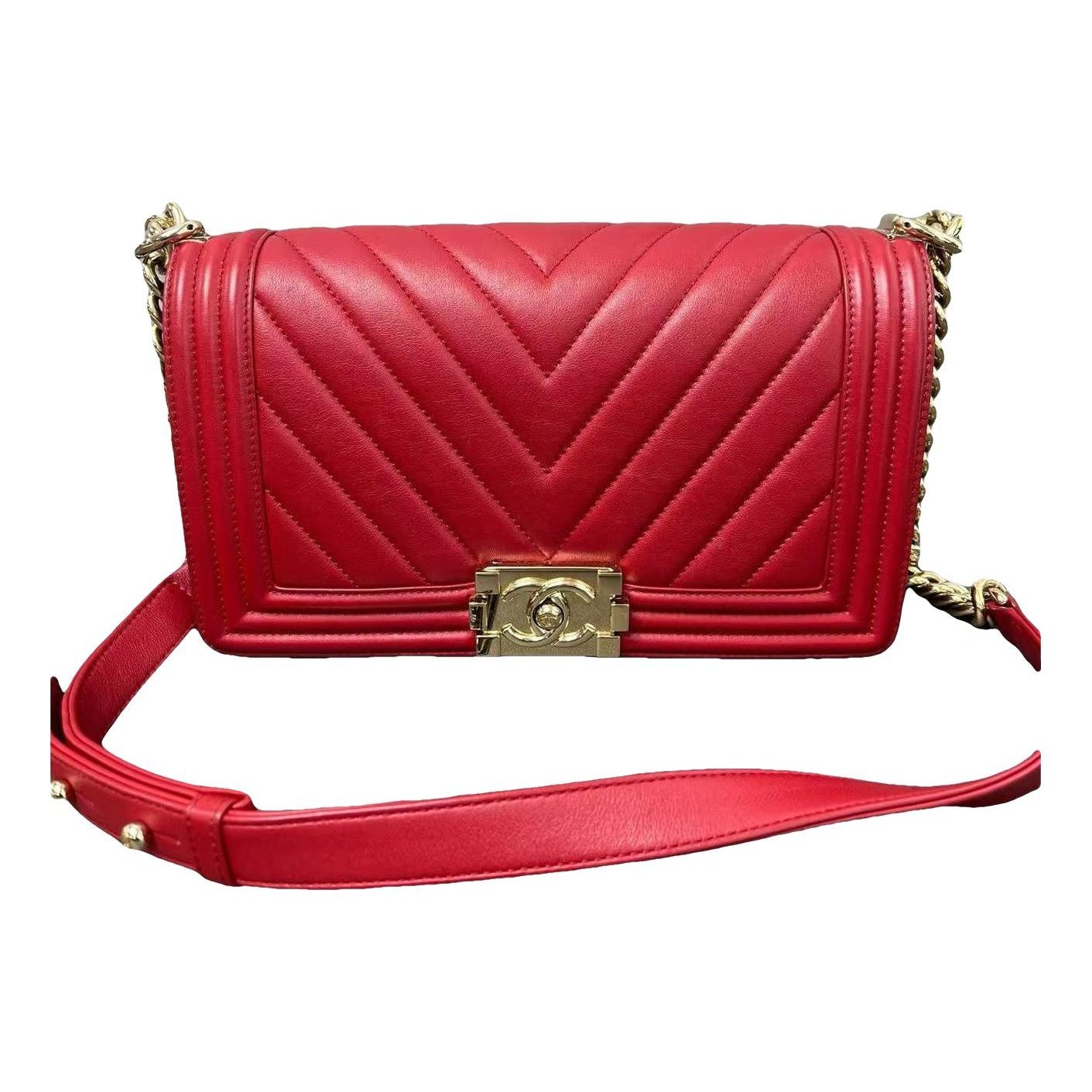 Boy leather handbag