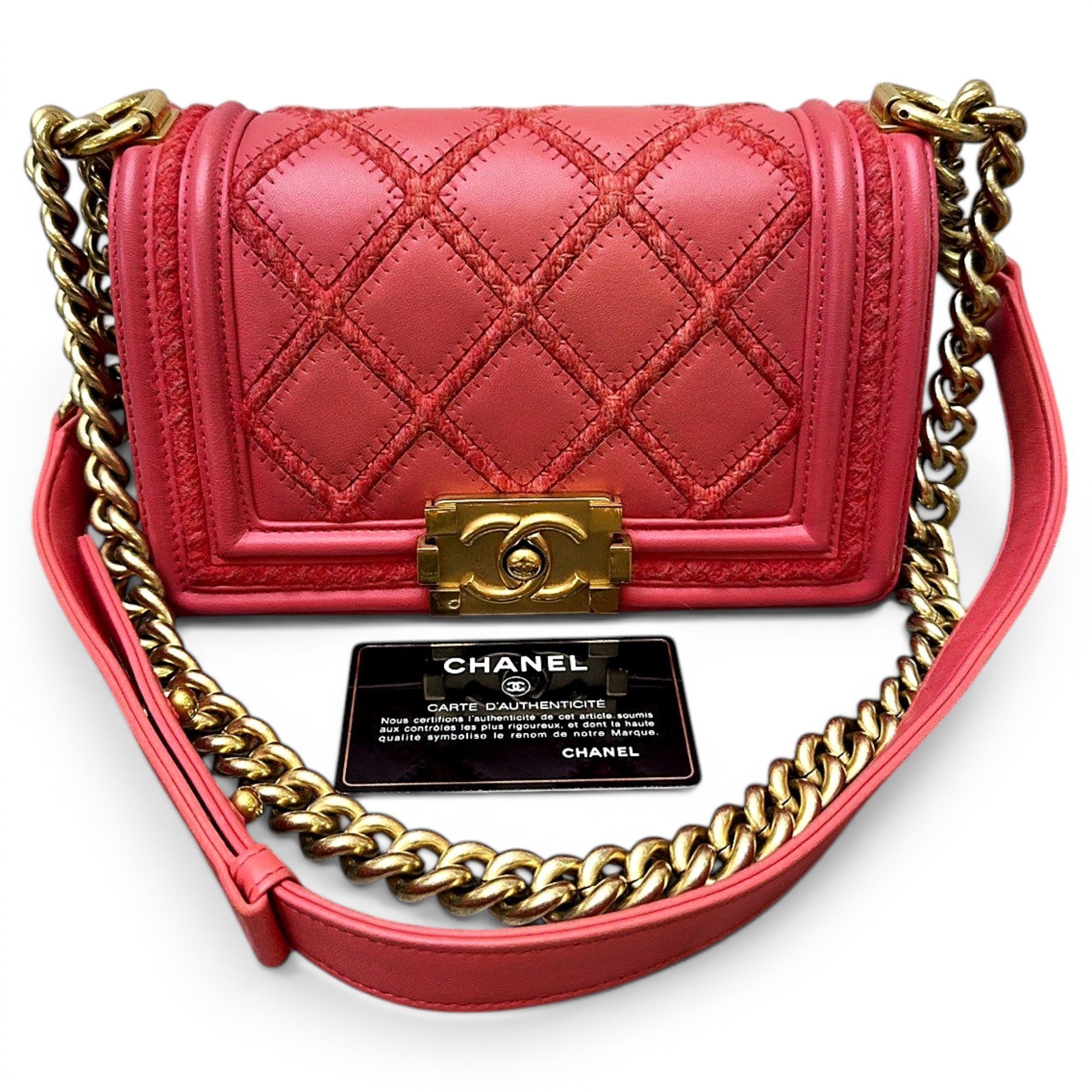 Boy leather handbag