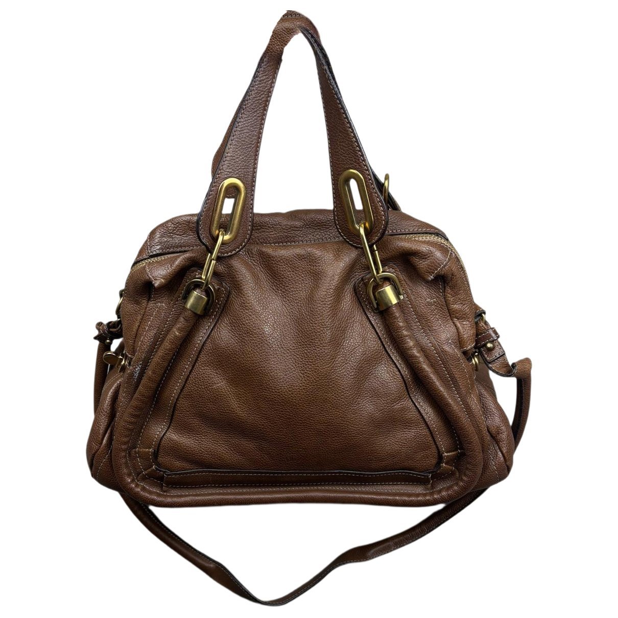 Paraty leather satchel