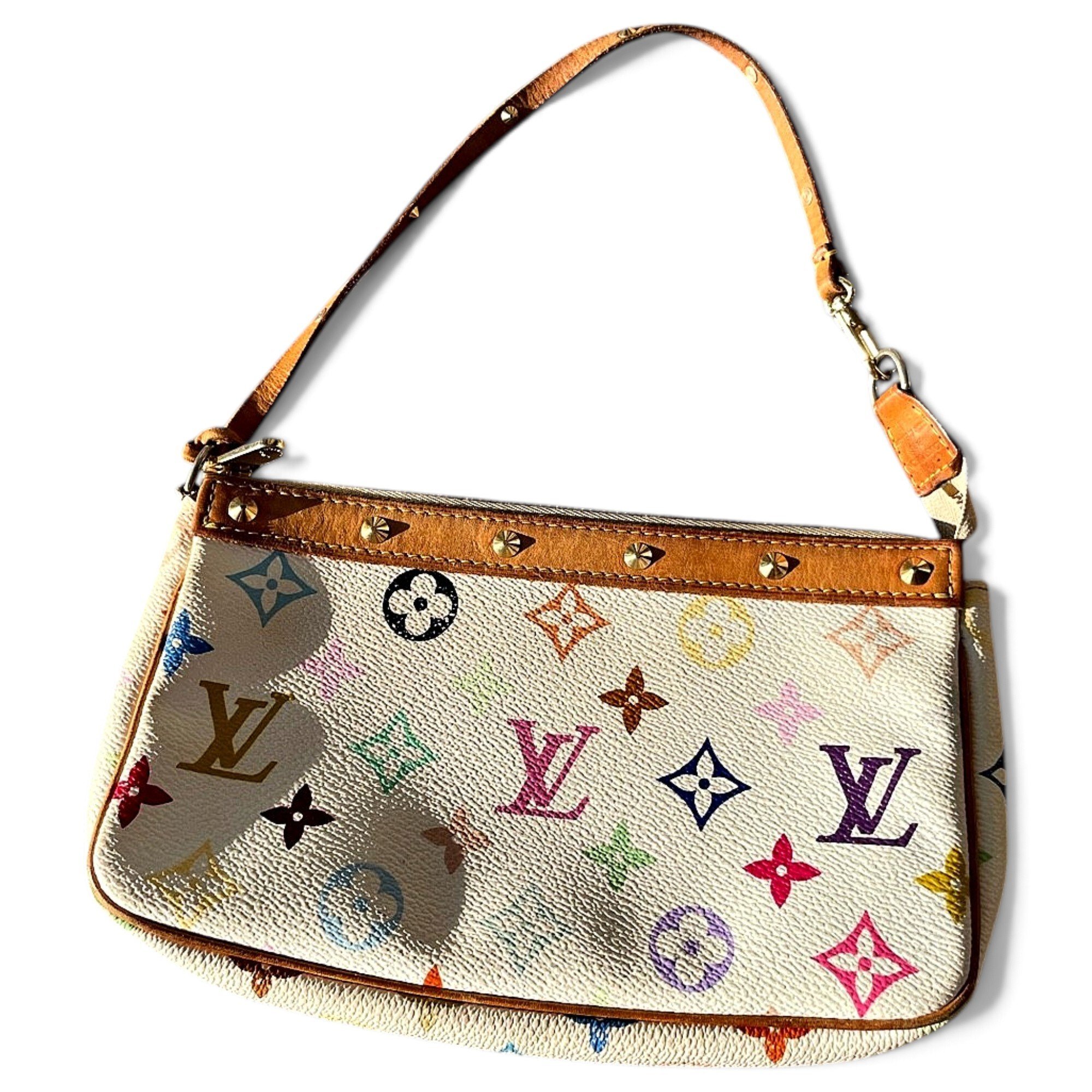 Pochette Accessoire leather handbag
