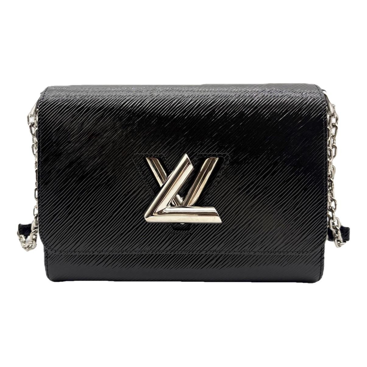 Twist leather handbag