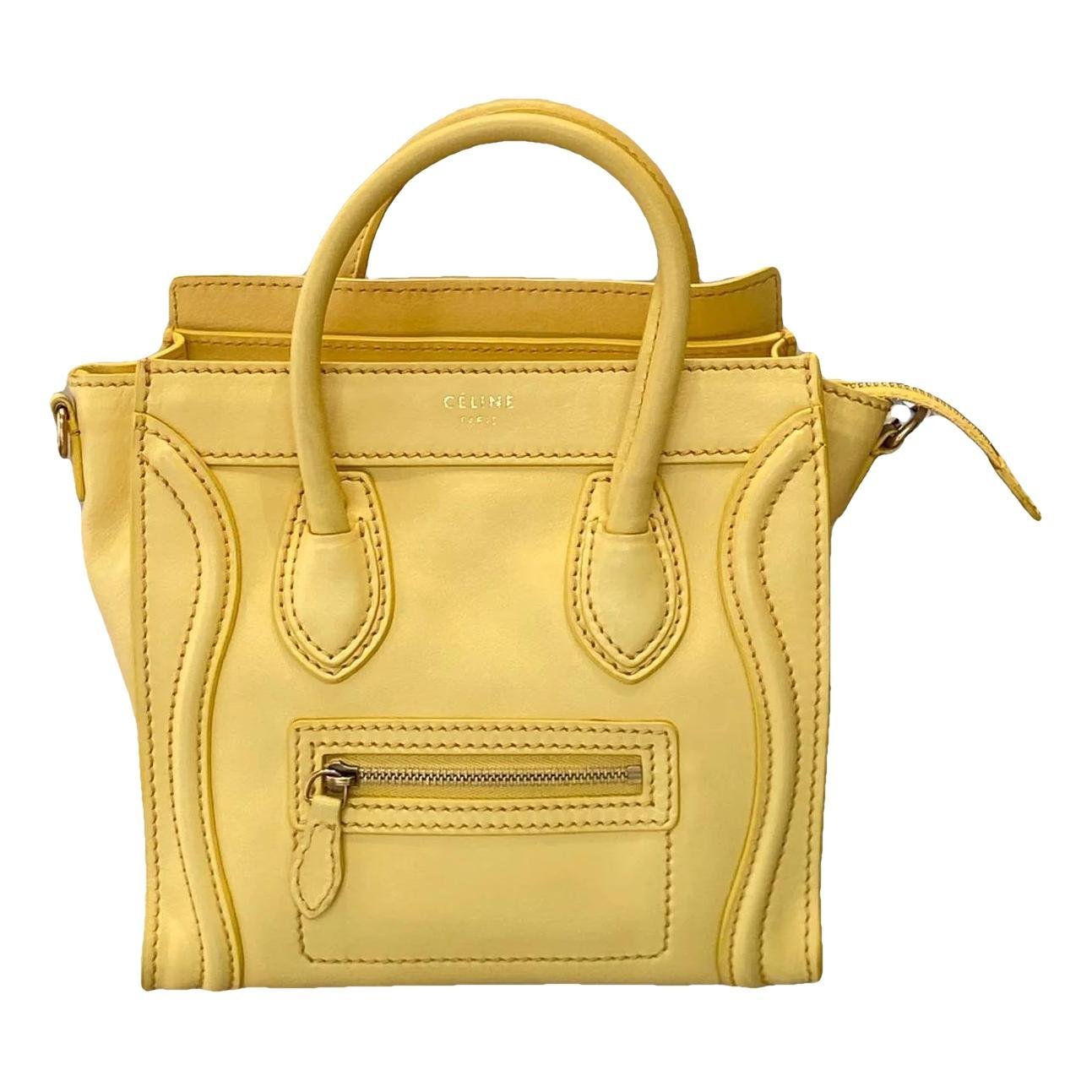 Luggage leather tote