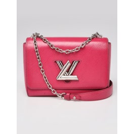 Louis Vuitton Limited Edition Stitched Pivoine EPI Leather Twist mm Bag
