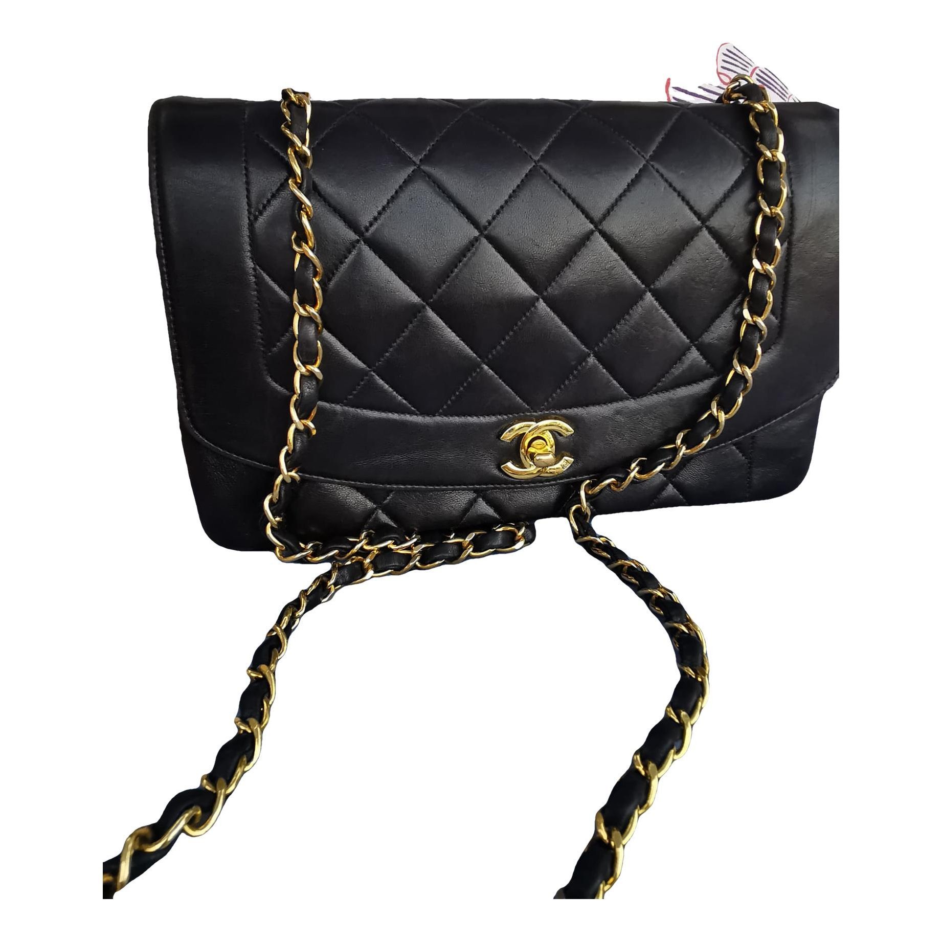 Diana leather crossbody bag