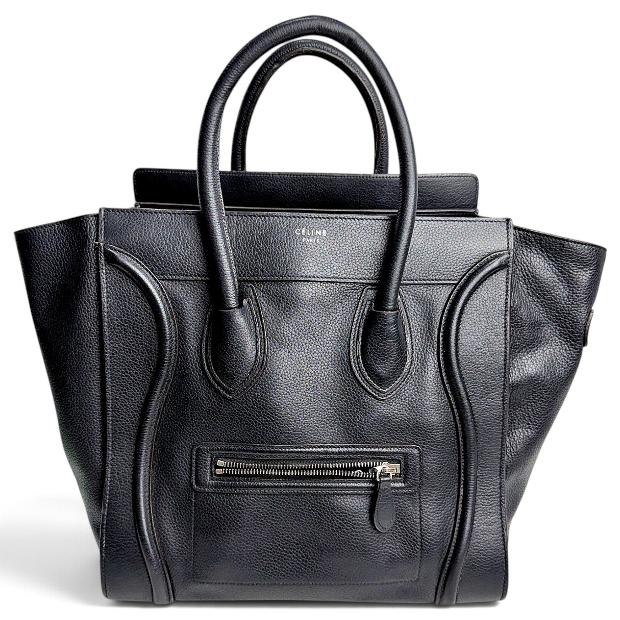 Luggage leather handbag