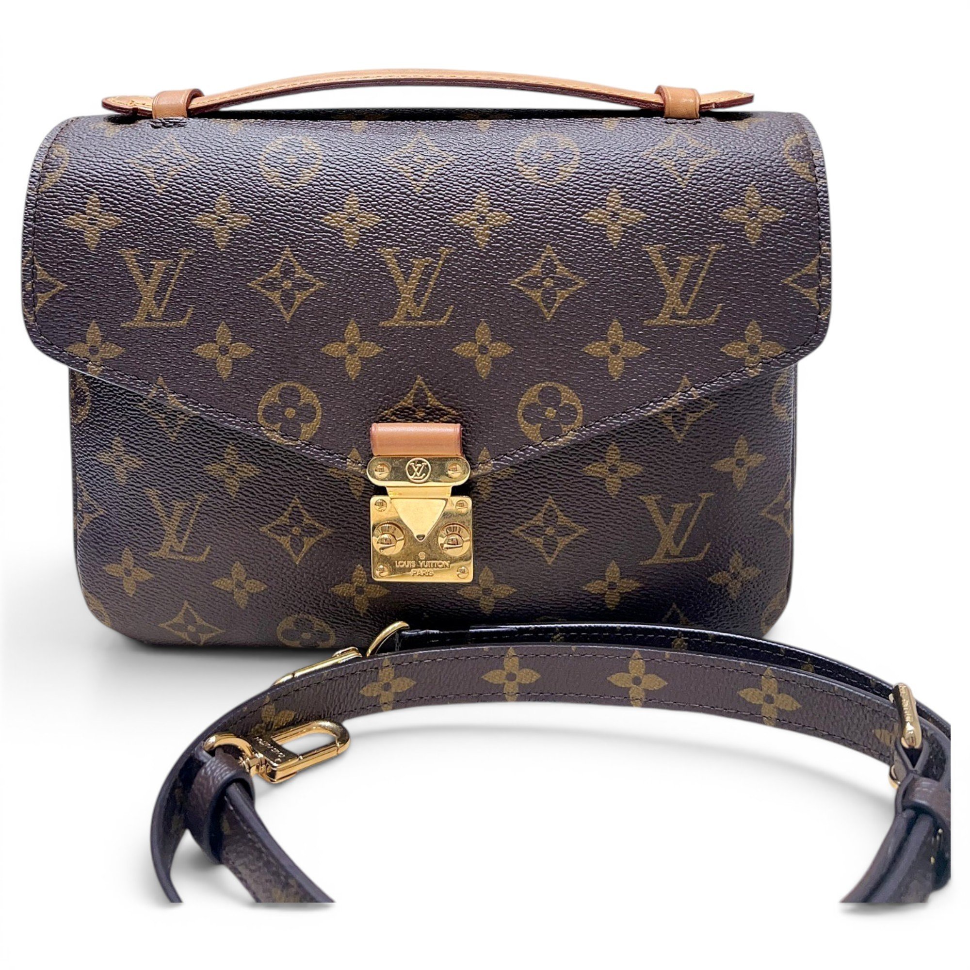 Metis leather crossbody bag