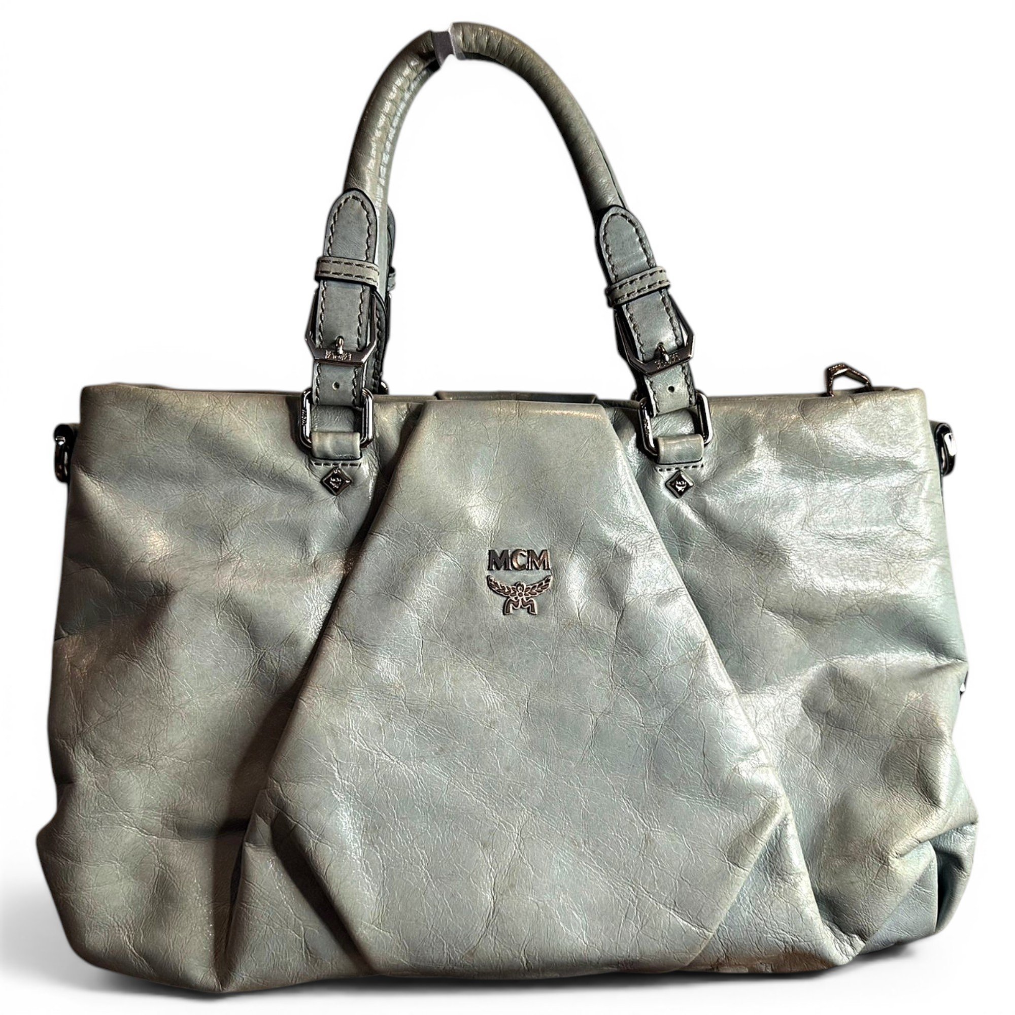 Leather handbag