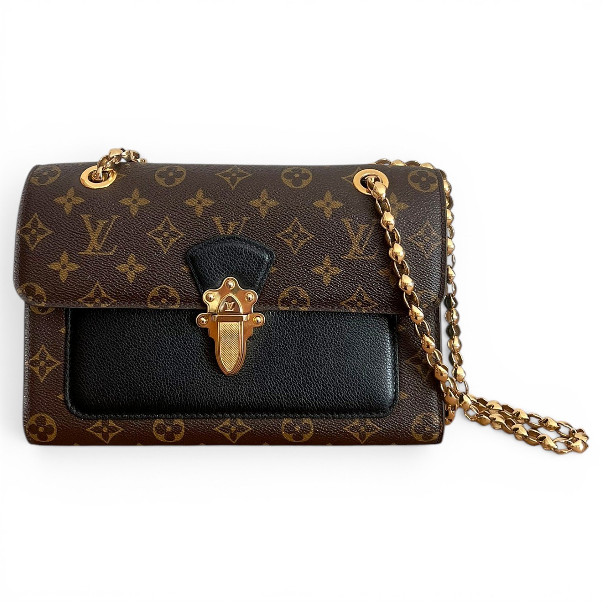 Victoire leather handbag