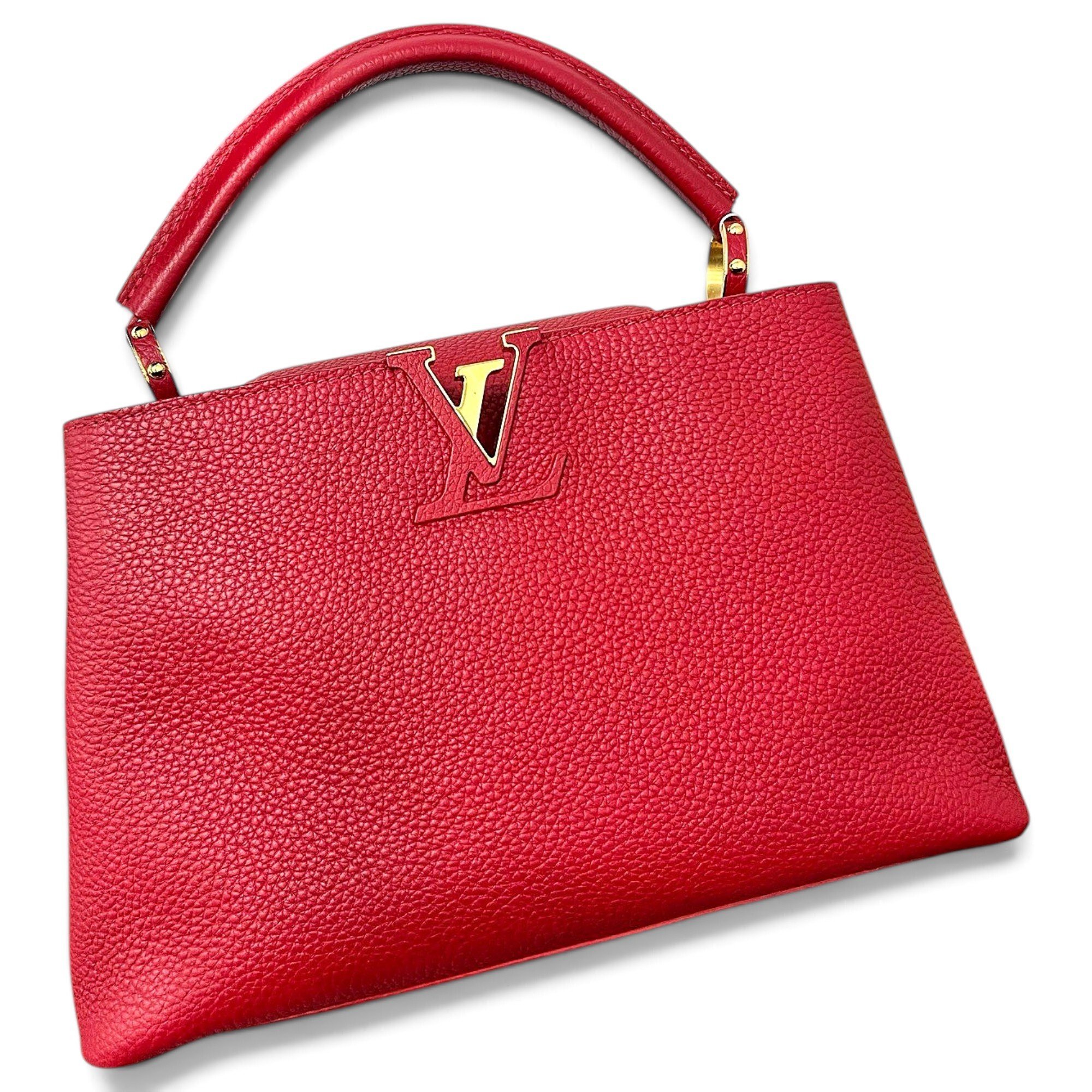Capucines leather handbag