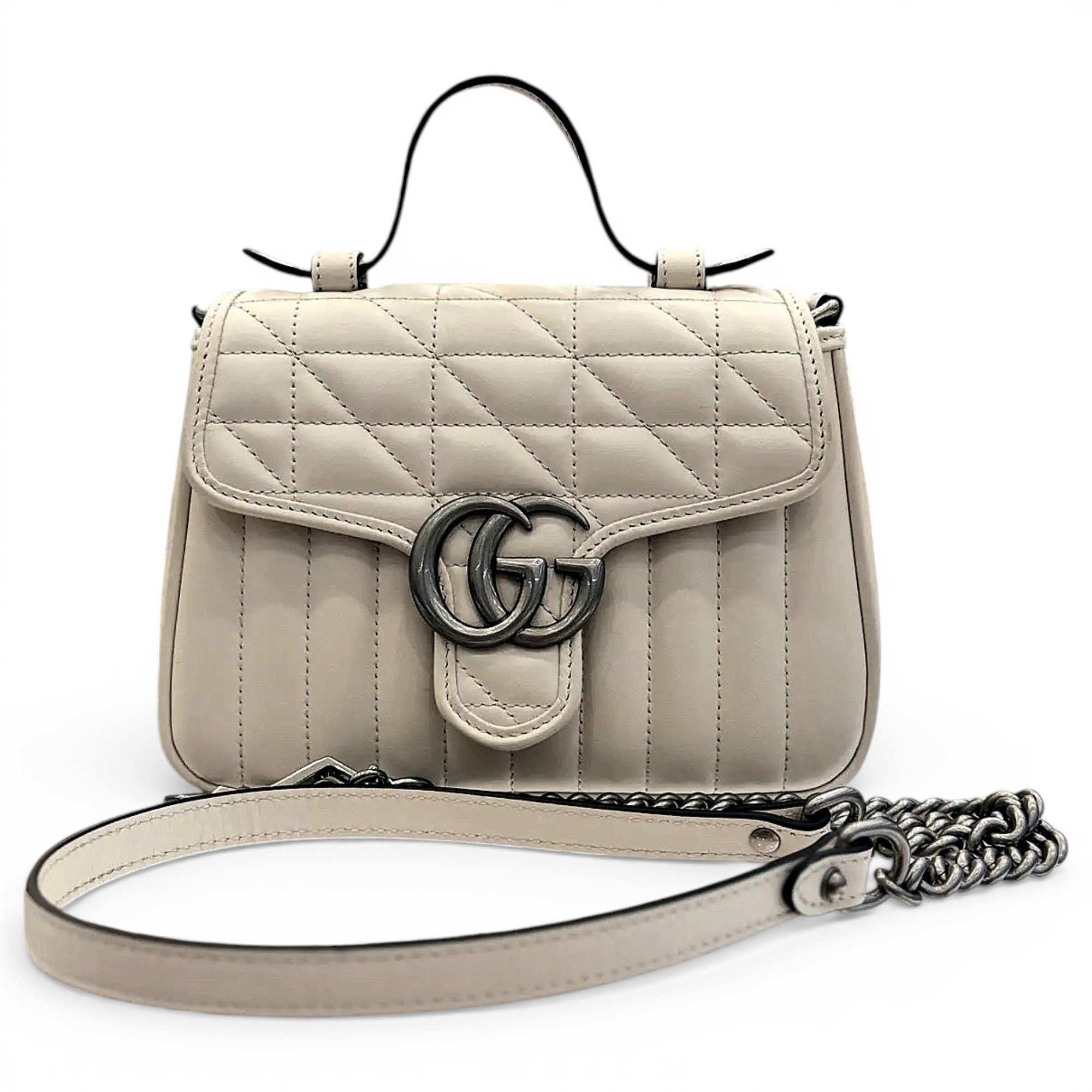 GG Marmont Flap leather handbag
