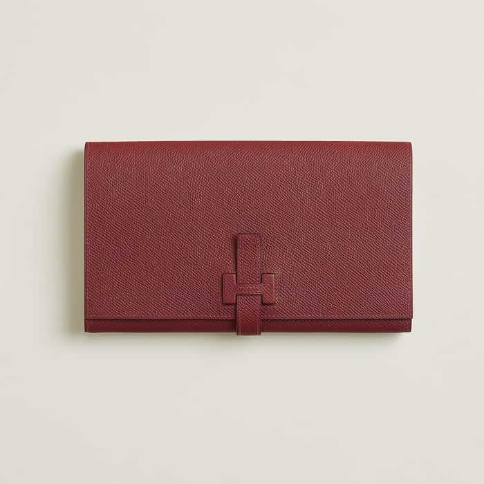 Rouge H New H Passant Toutenmain Wallet