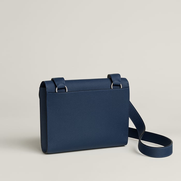 Navy Sac a Depeches 21 Bag