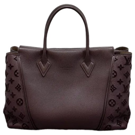 Tote W leather handbag