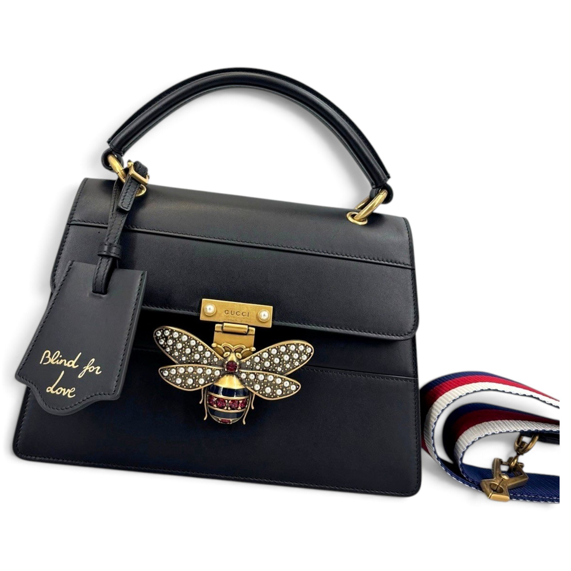 Queen Margaret leather handbag