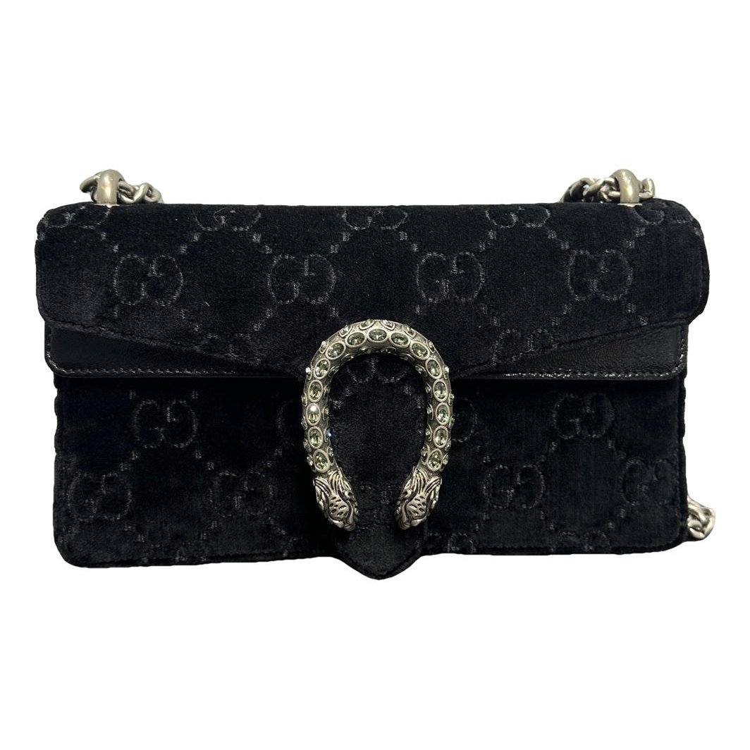 Dionysus Super Mini velvet handbag