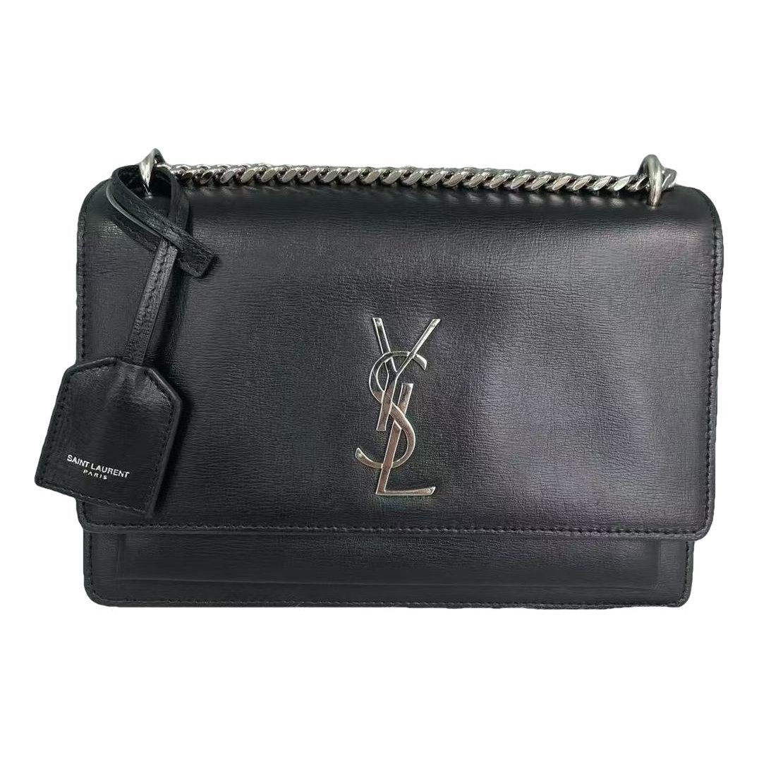 Sunset leather handbag