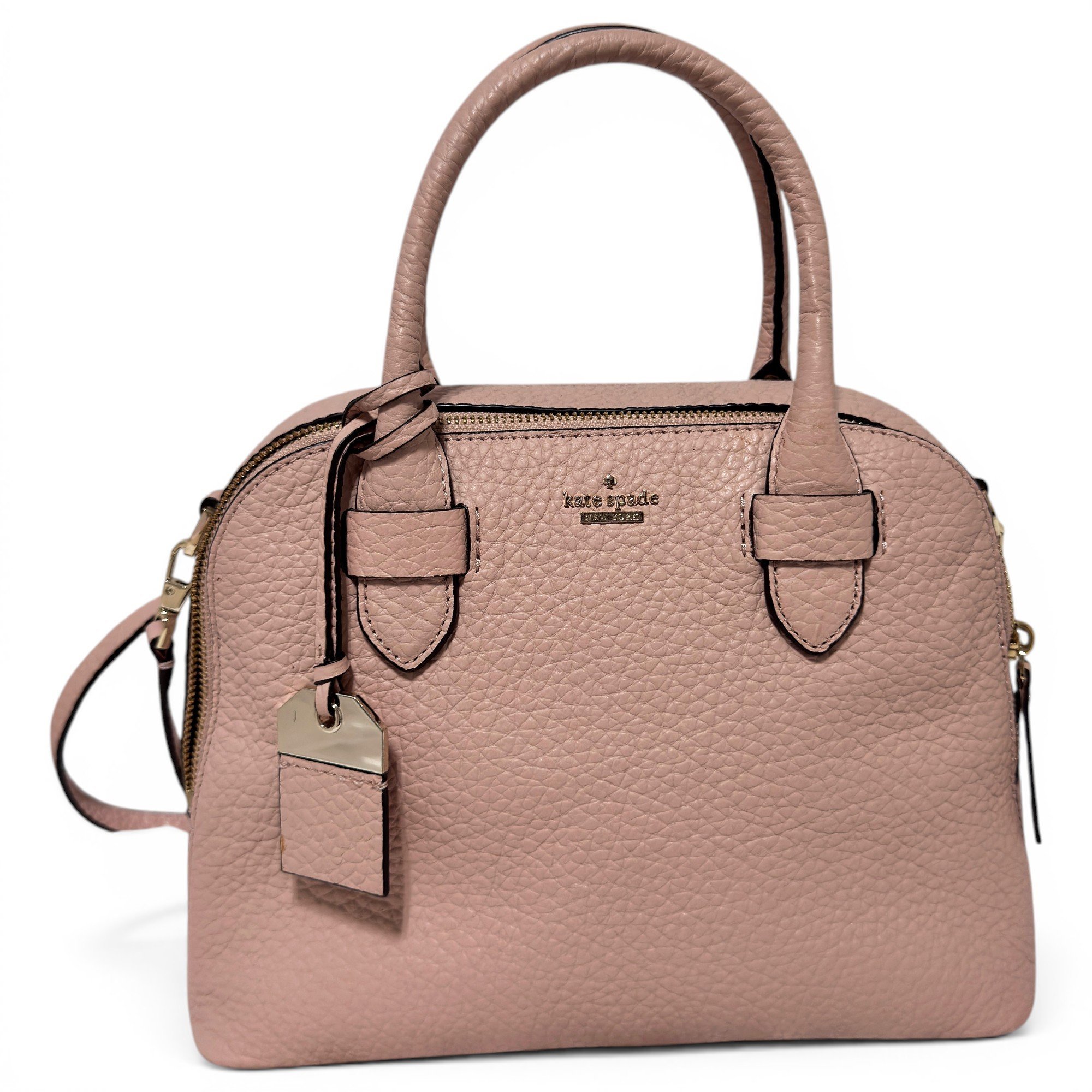 Leather handbag