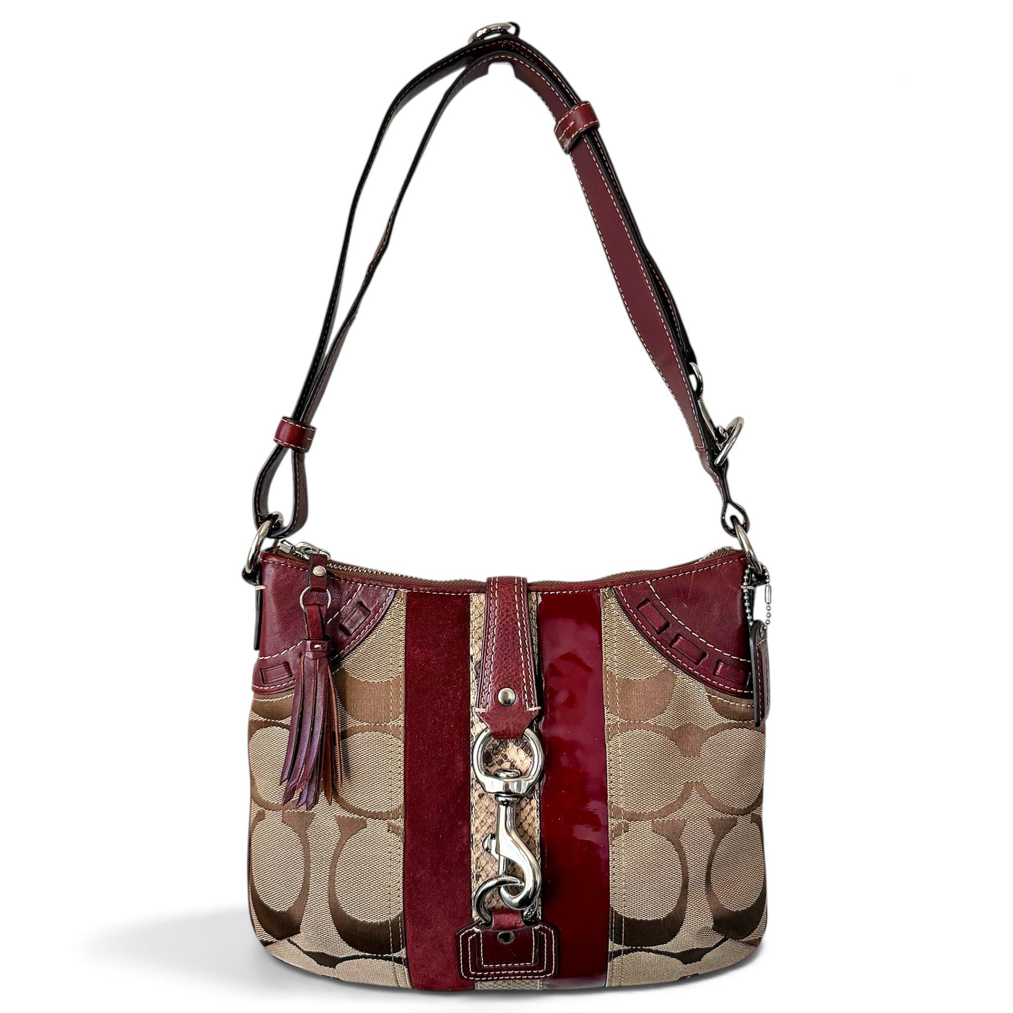 Signature Sufflette leather handbag