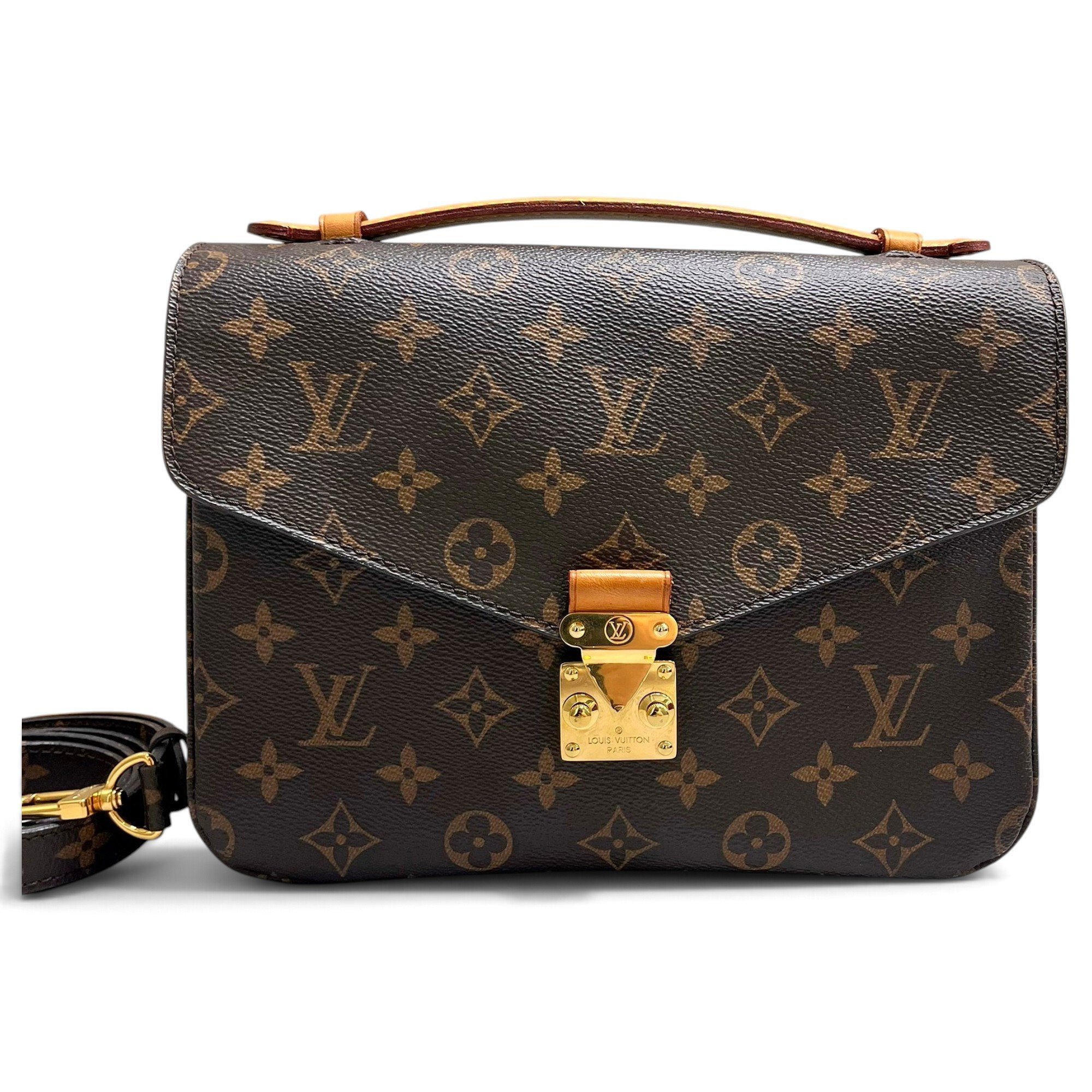 Metis leather handbag