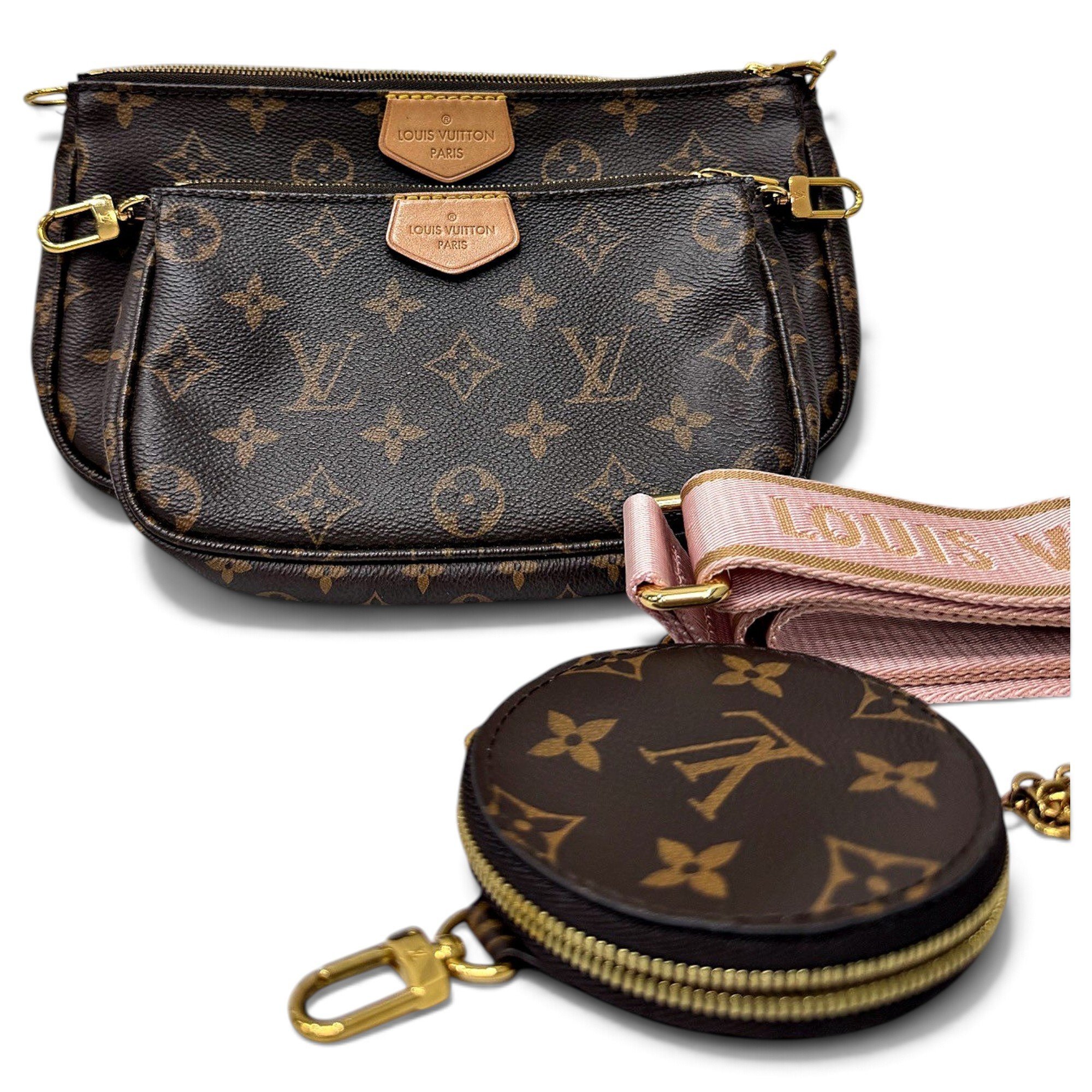 Multi Pochette Accessoires leather crossbody bag