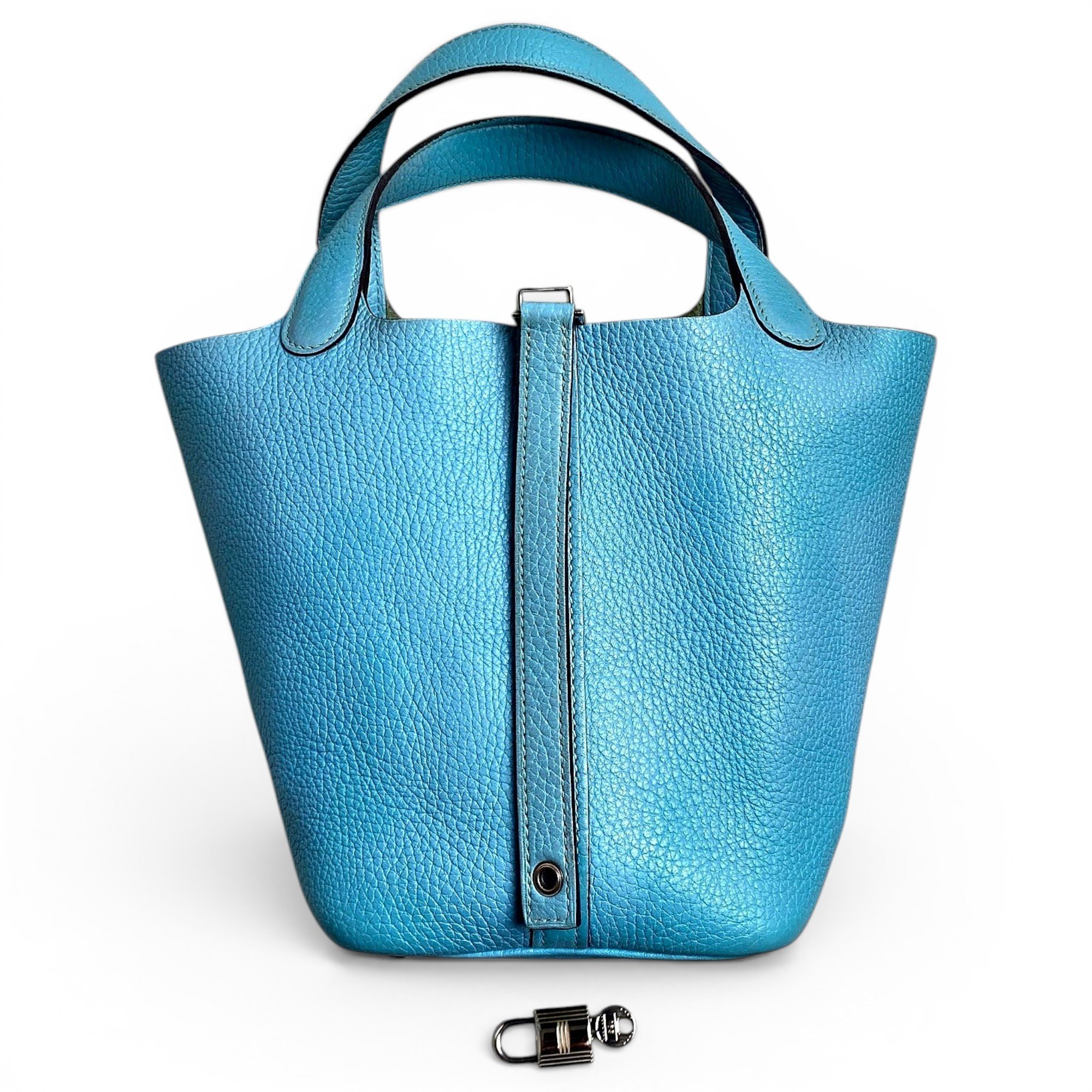 Picotin leather handbag