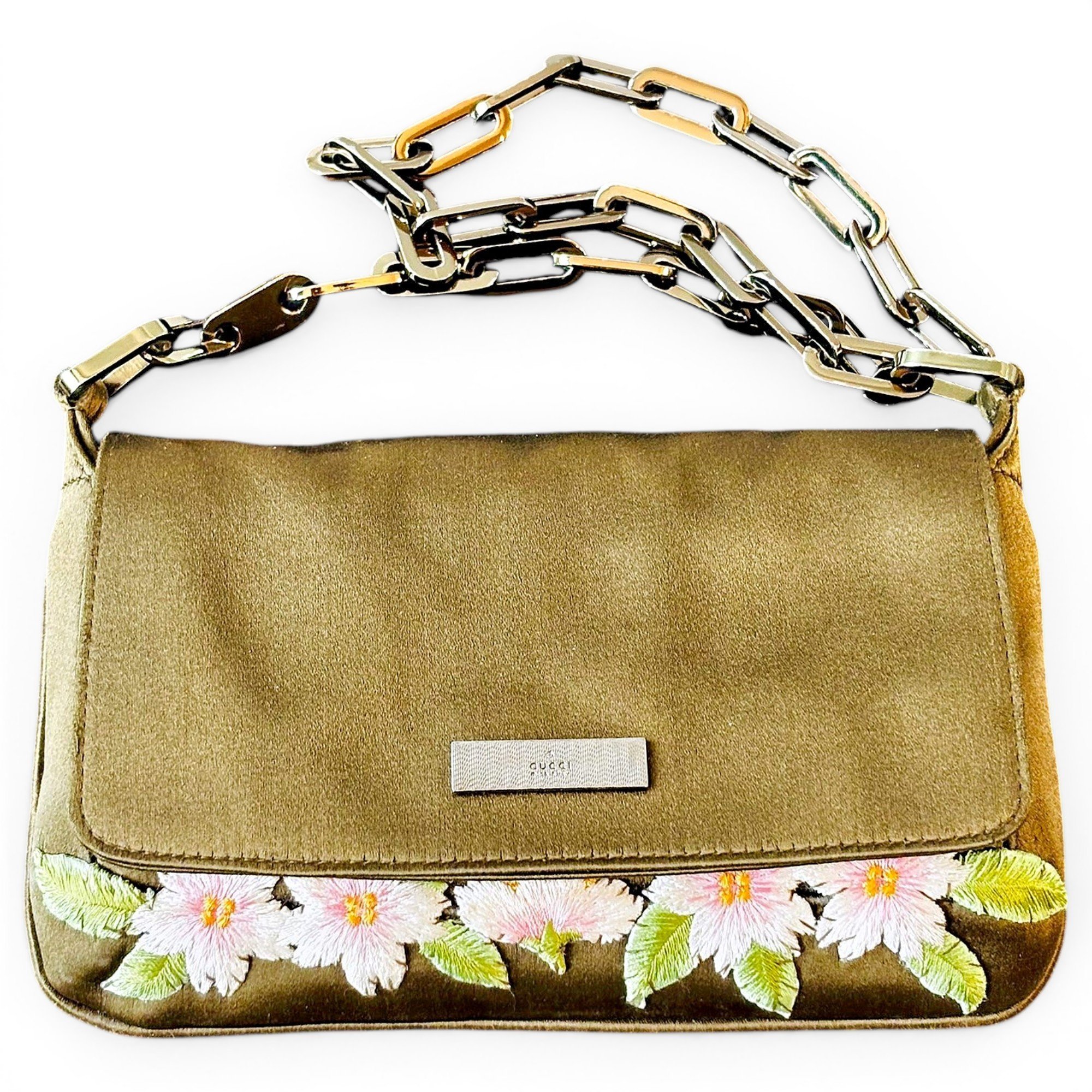 Silk handbag