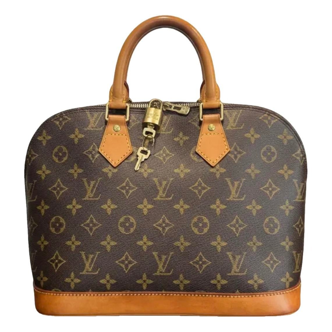 Alma leather handbag