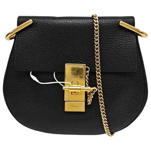 Drew leather crossbody bag