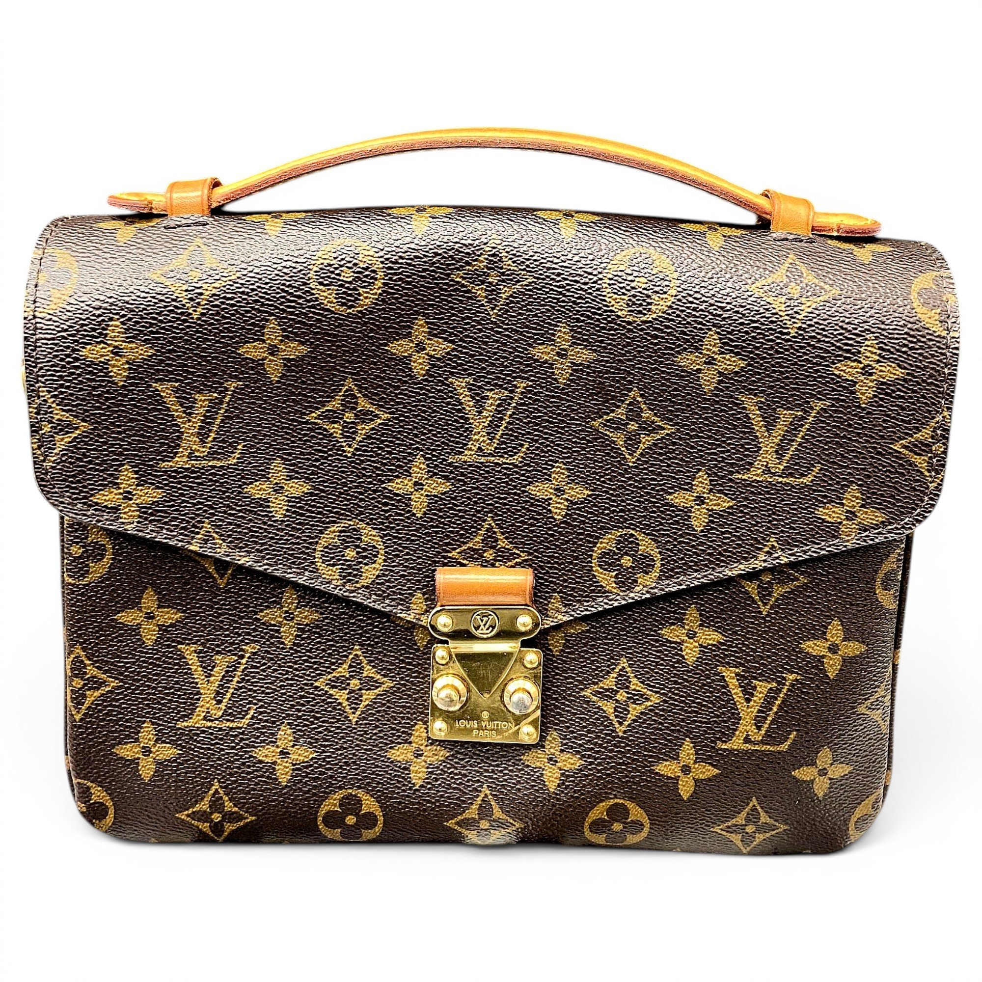 Metis leather handbag