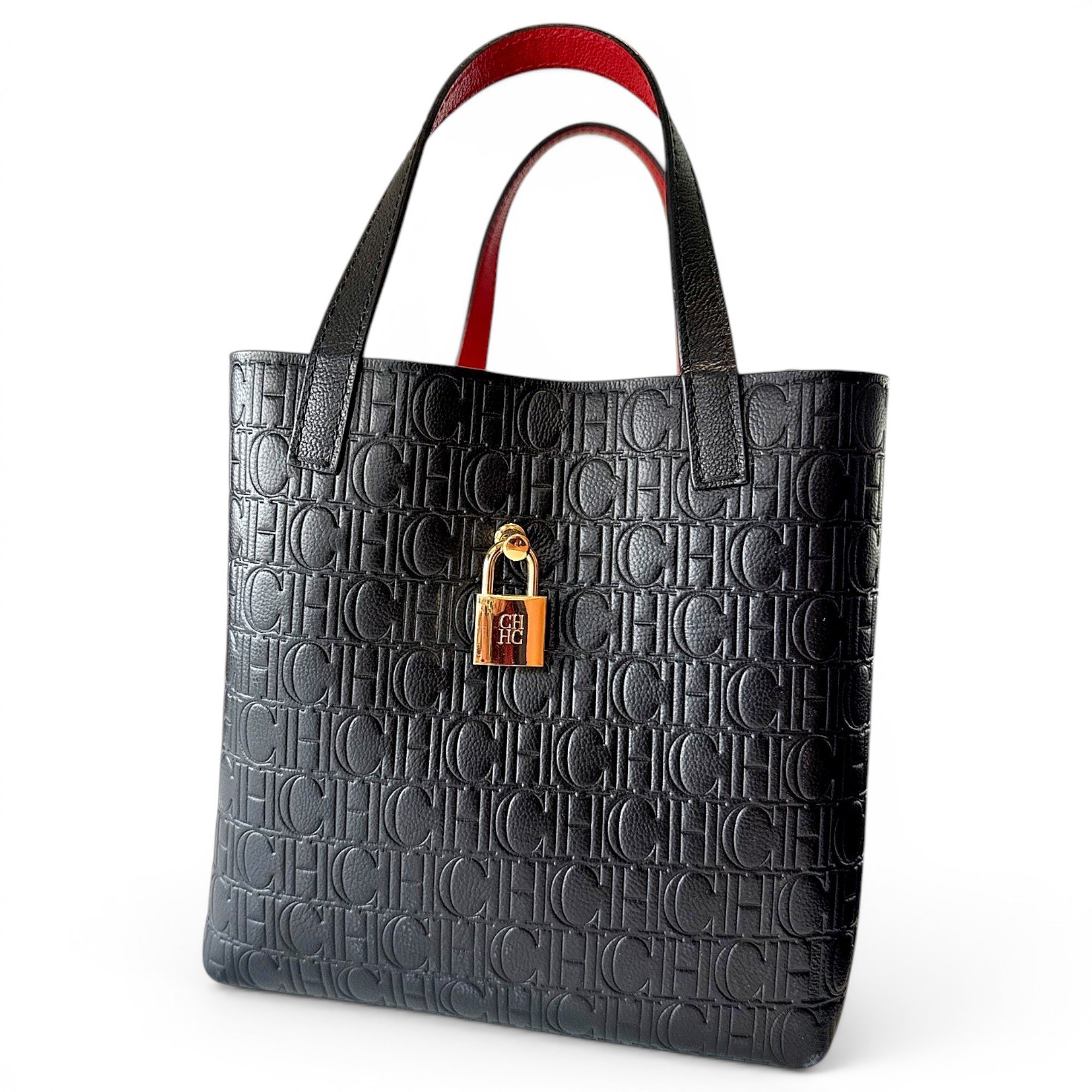 Leather tote
