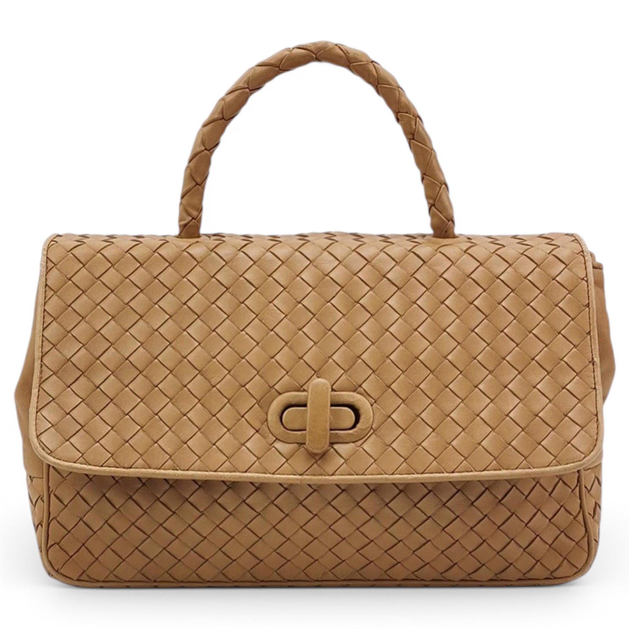 Leather tote