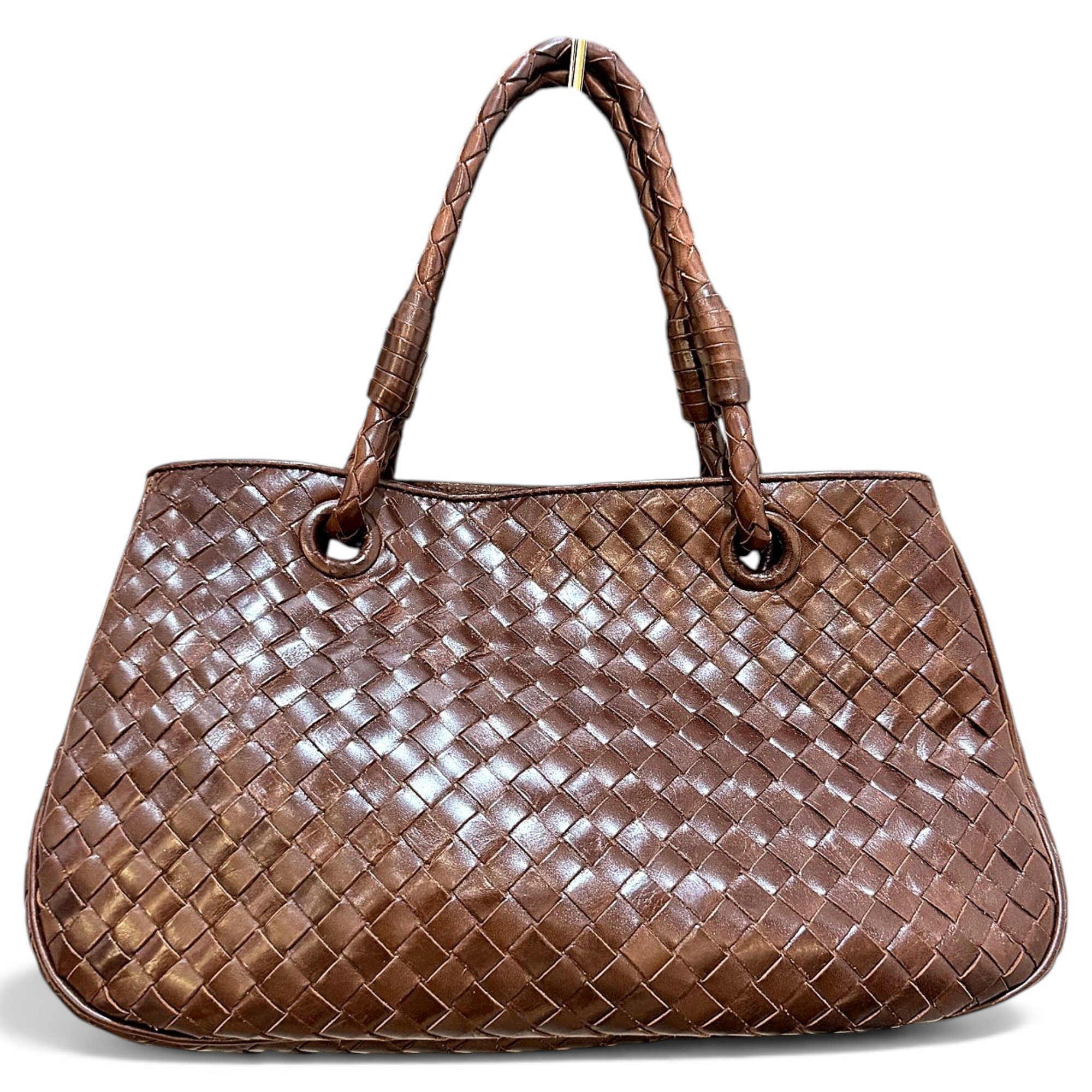 Parachute leather handbag