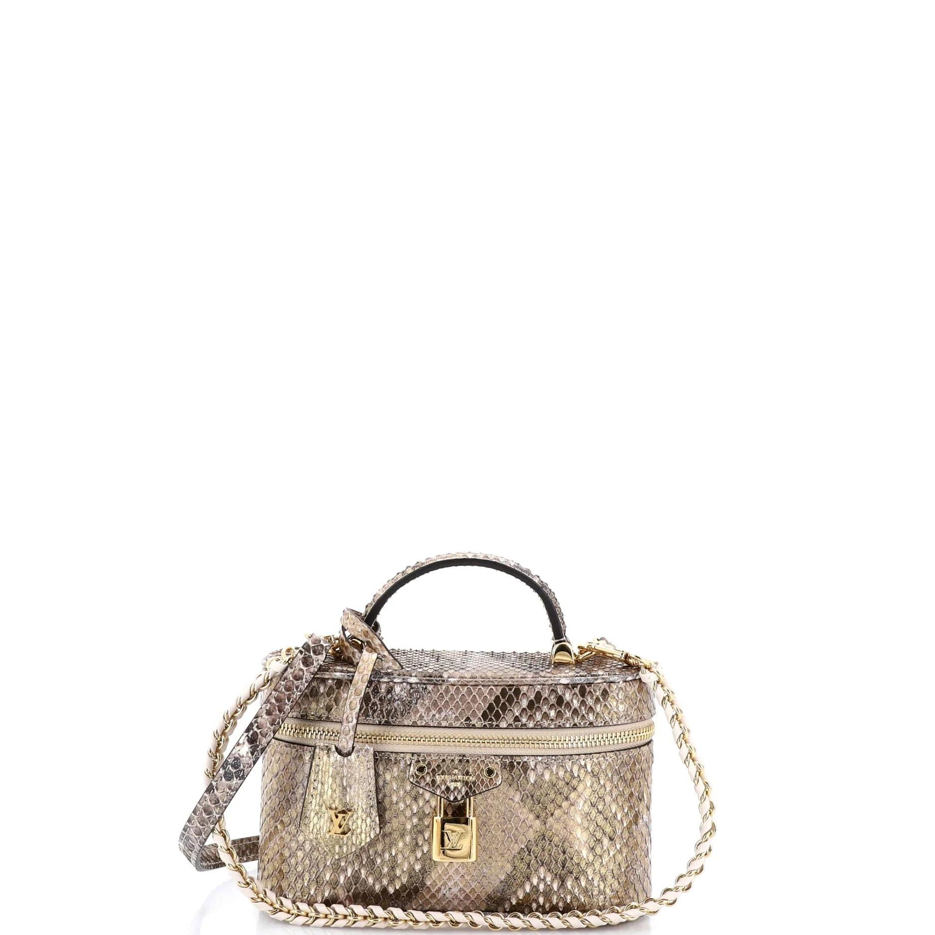 Python crossbody bag