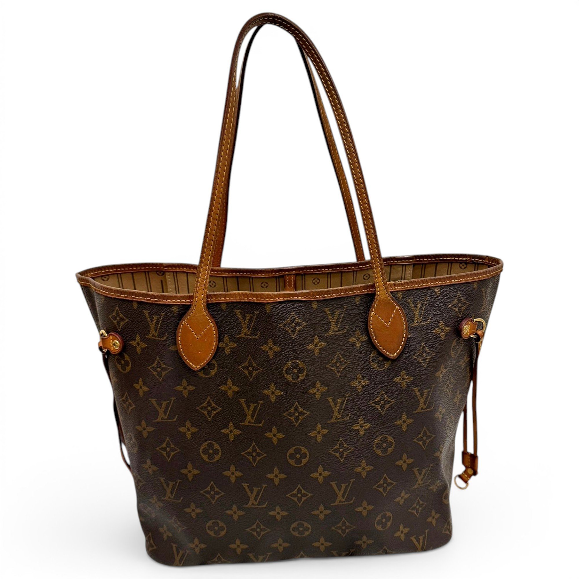 Neverfull leather tote