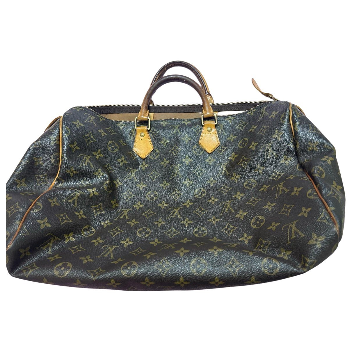 Speedy leather handbag