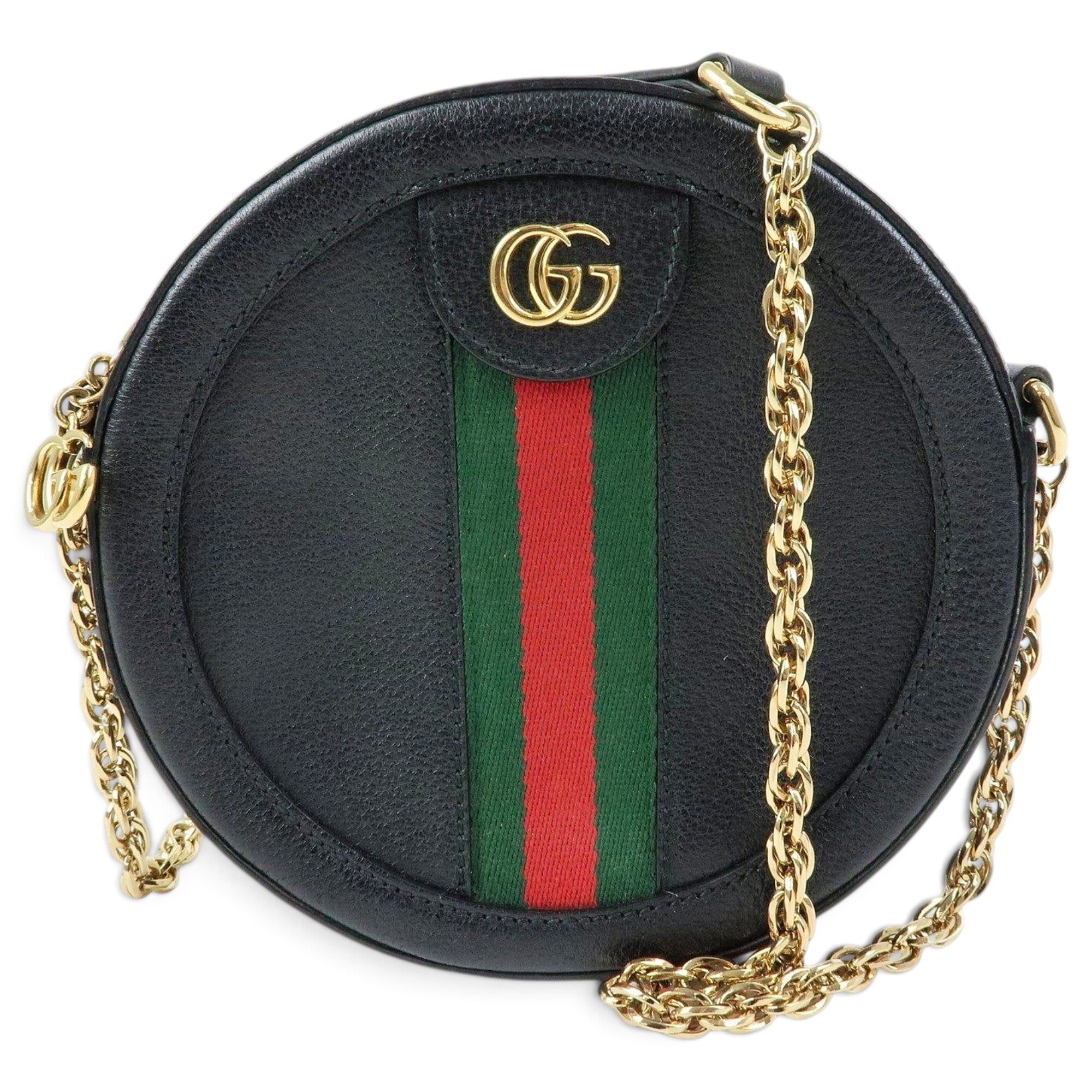 Ophidia leather crossbody bag