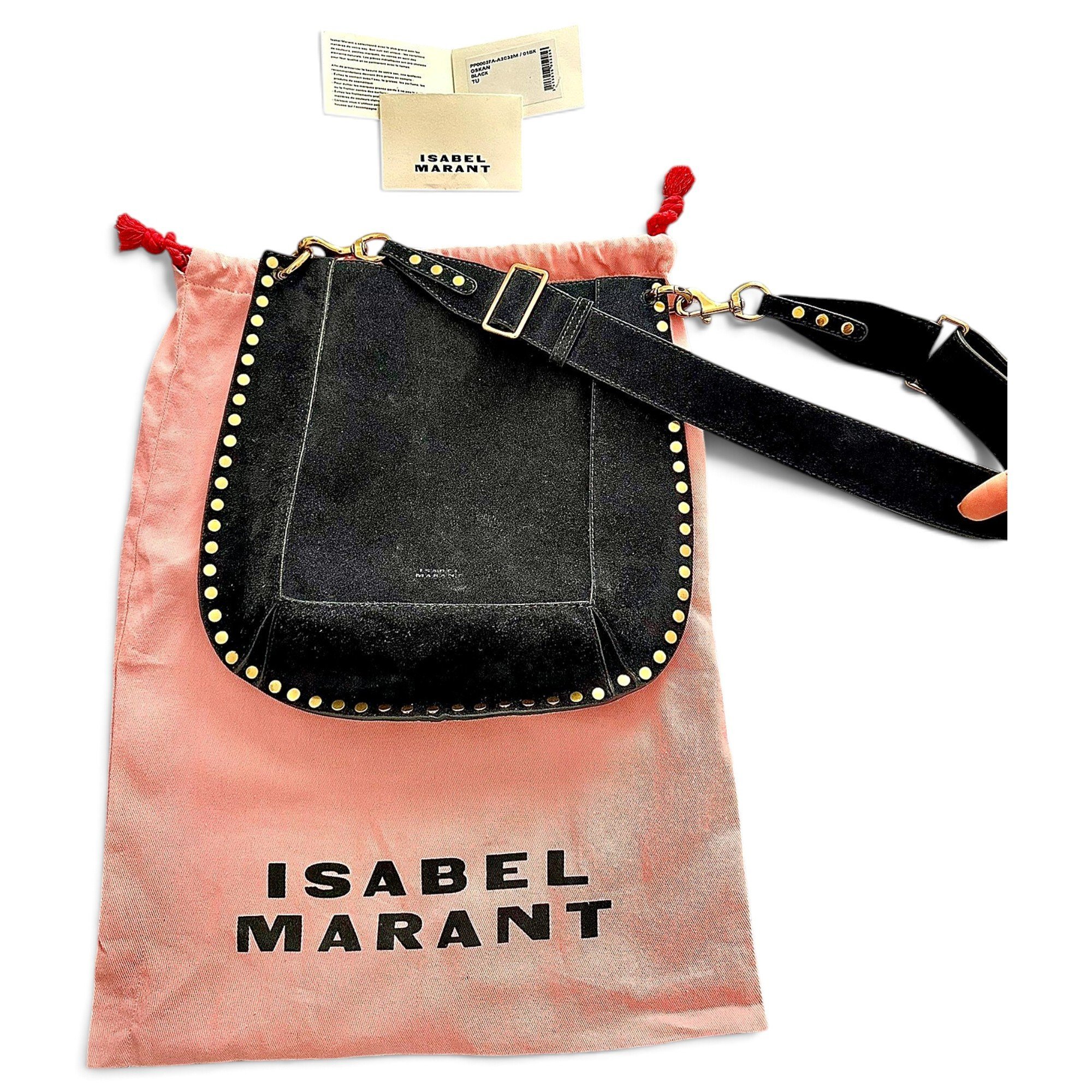 Isabel Marant Oskan pony-style calfskin handbag