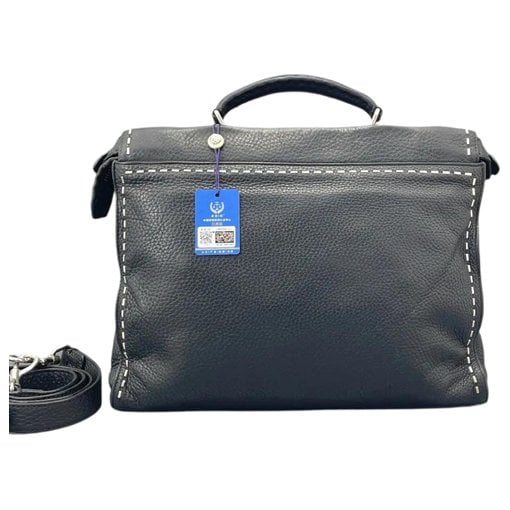 Peekaboo leather handbag
